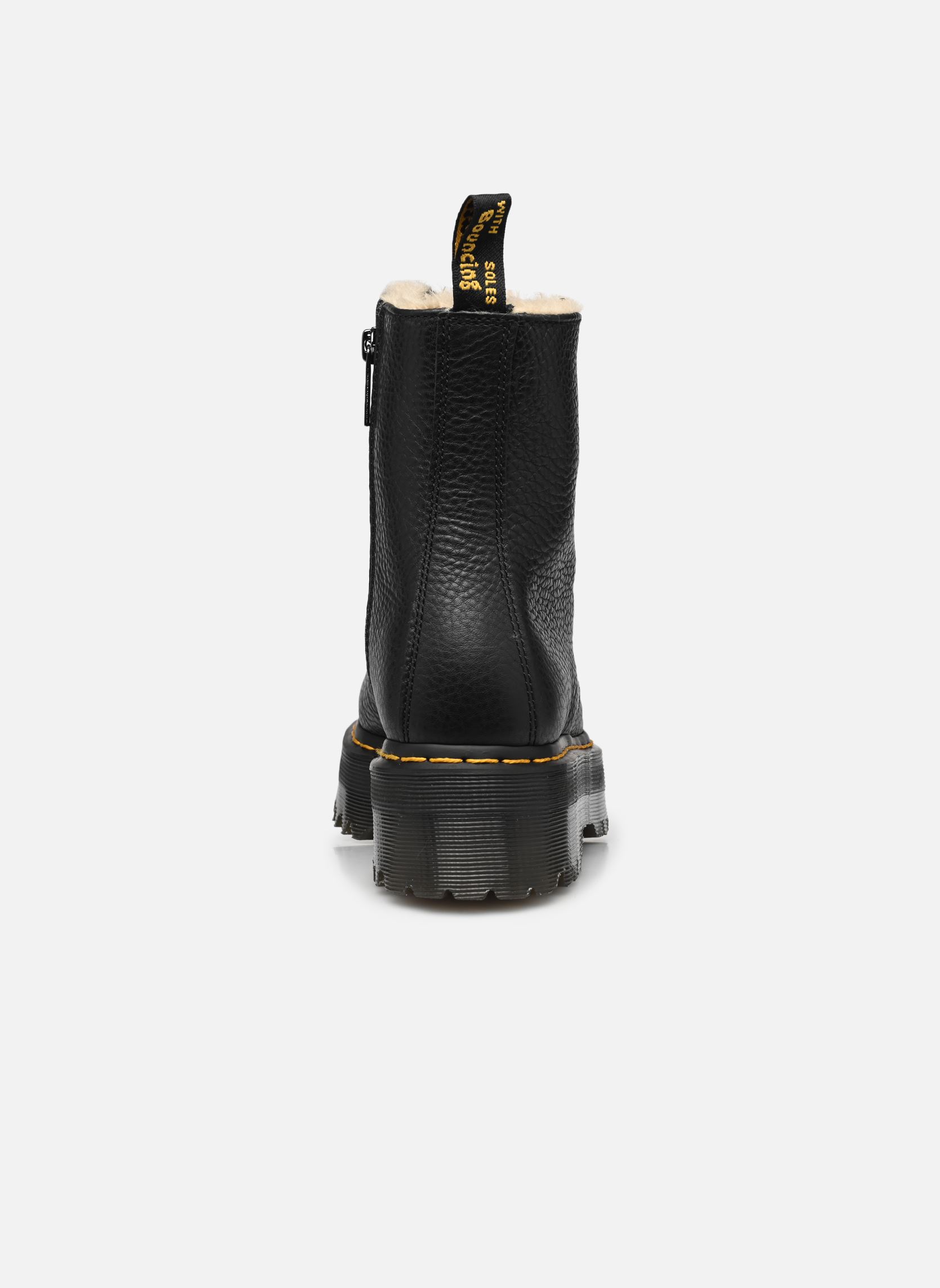 Bottines à lacets Jadon Fur Lined femme noir Dr. Martens Bottines à lacets Jadon Fur Lined femme noir Black Pisa