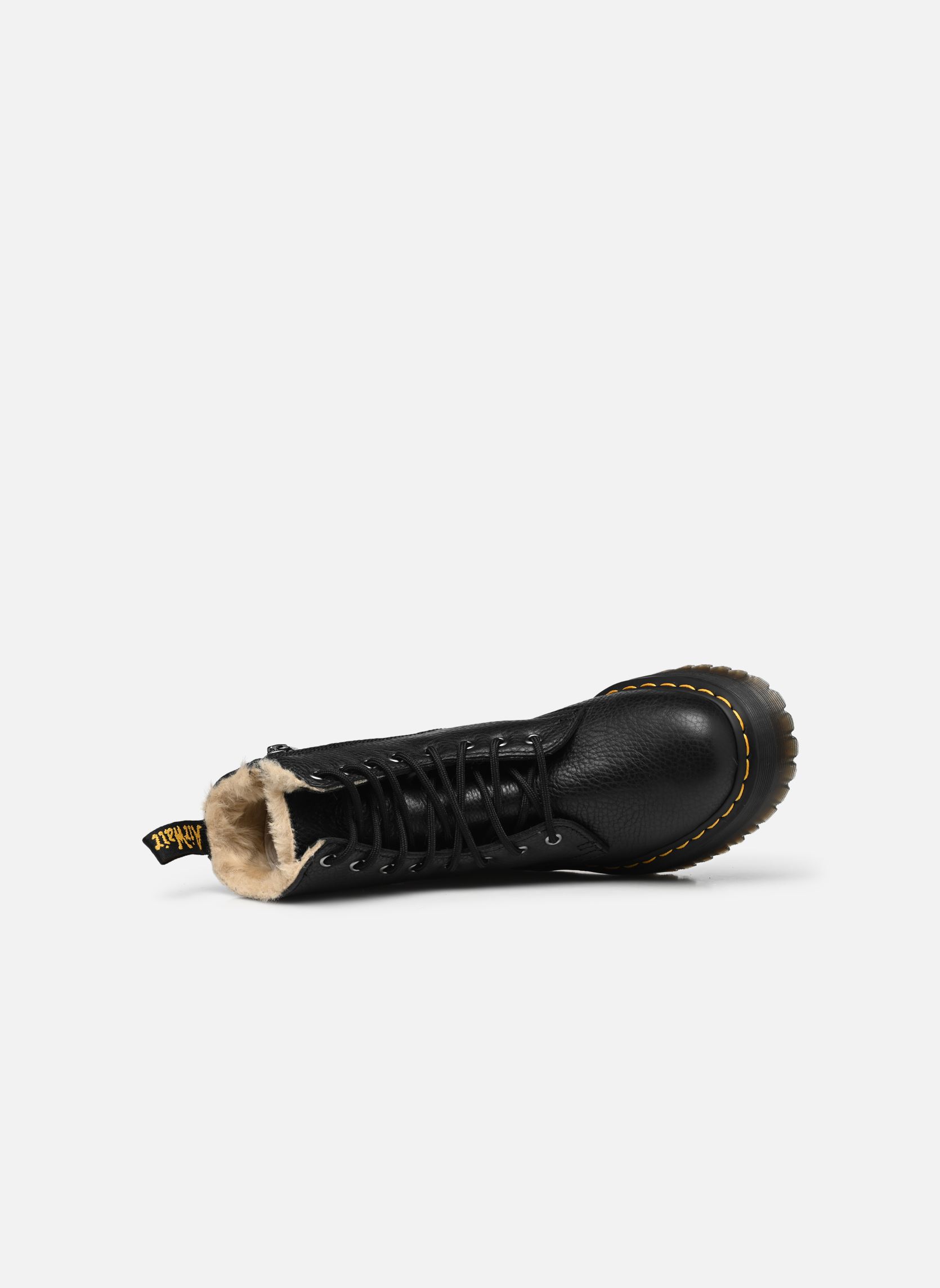 Bottines à lacets Jadon Fur Lined femme noir Dr. Martens Bottines à lacets Jadon Fur Lined femme noir Black Pisa