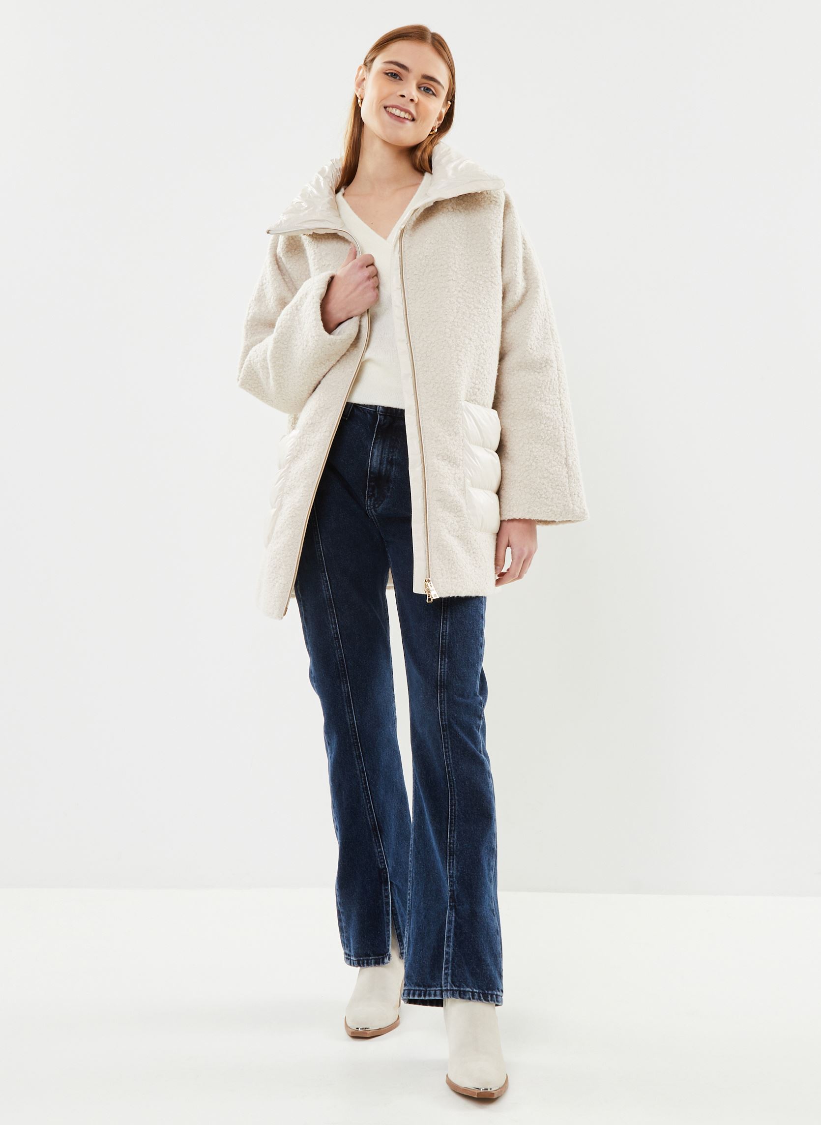Pullover GISELE laine damen beige Georgia Rose Pullover GISELE laine damen beige ECRU