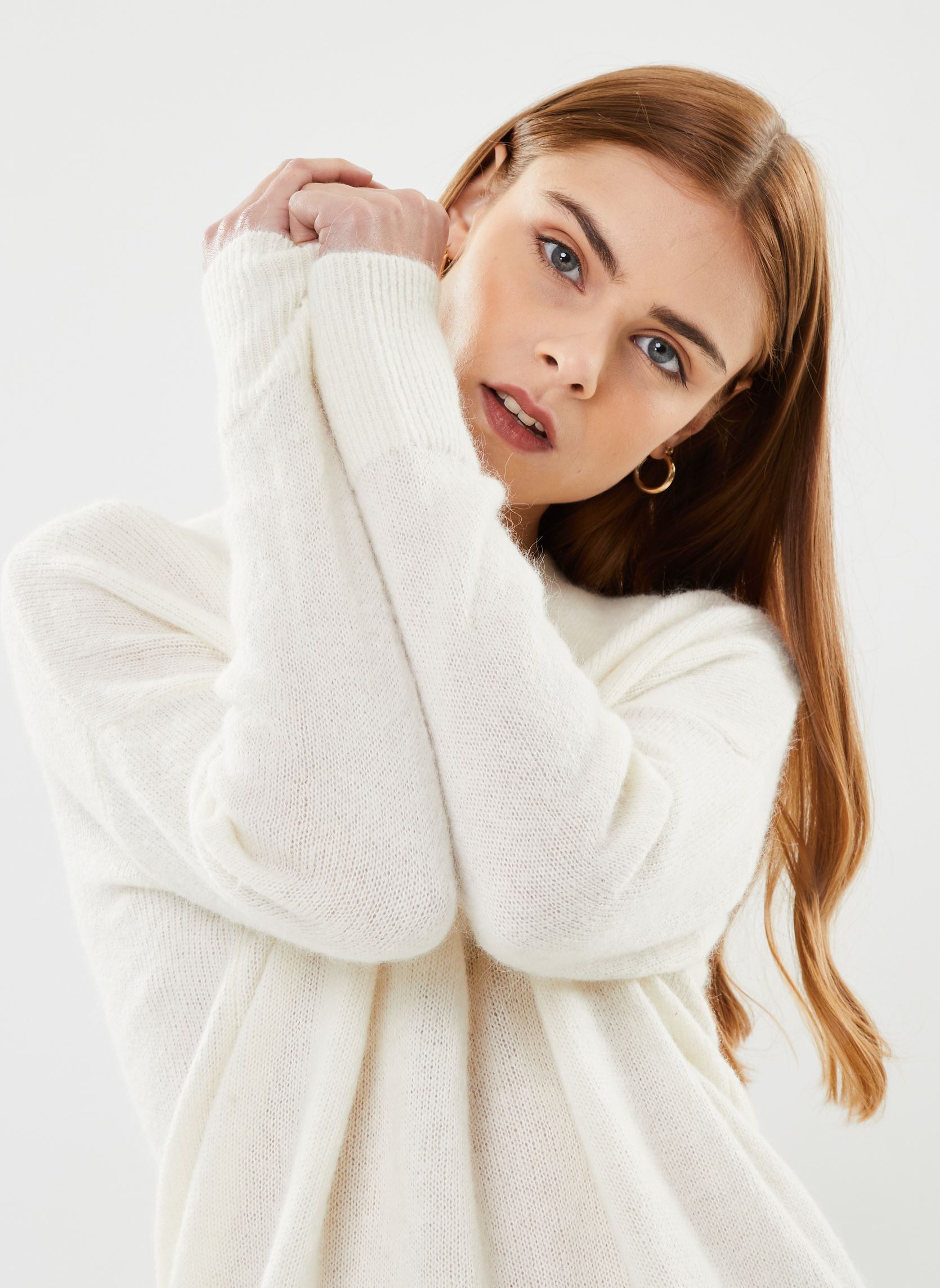 Pullover GISELE laine damen beige Georgia Rose Pullover GISELE laine damen beige ECRU