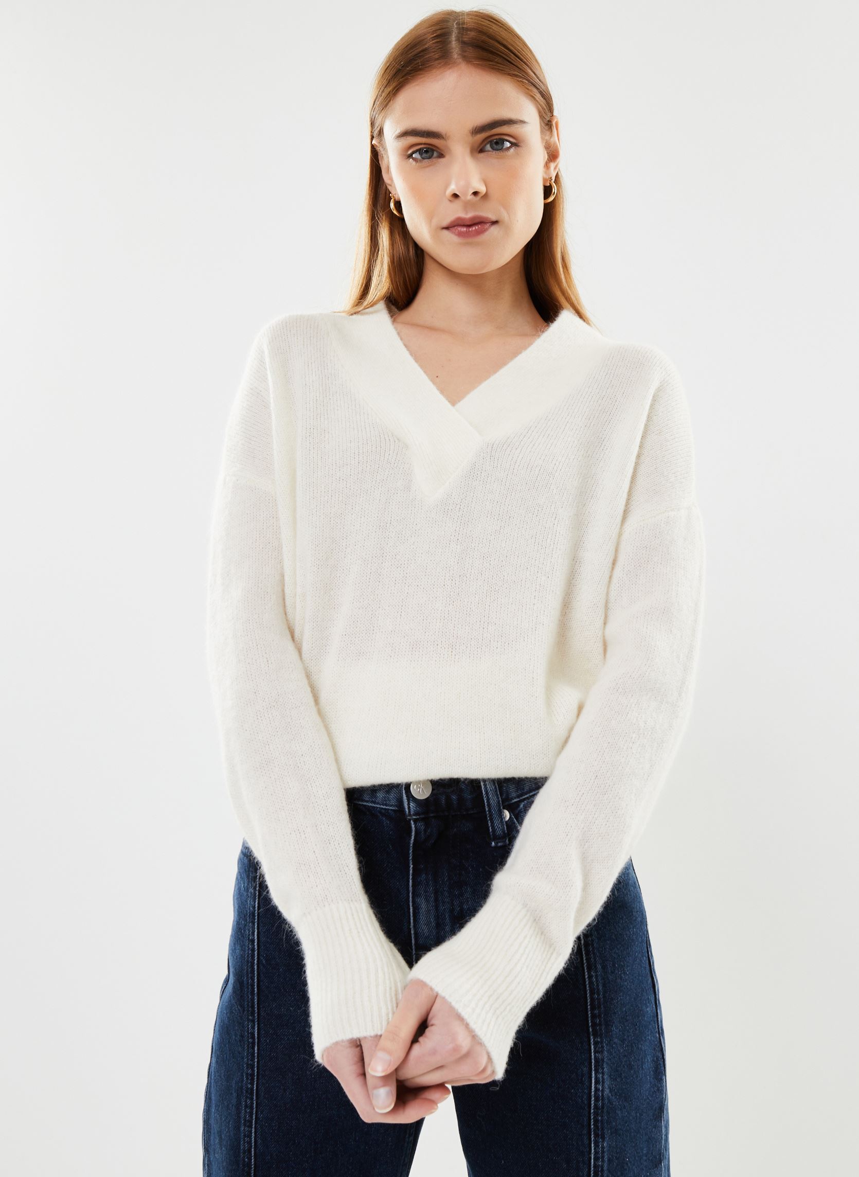 Pullover GISELE laine damen beige Georgia Rose Pullover GISELE laine damen beige ECRU