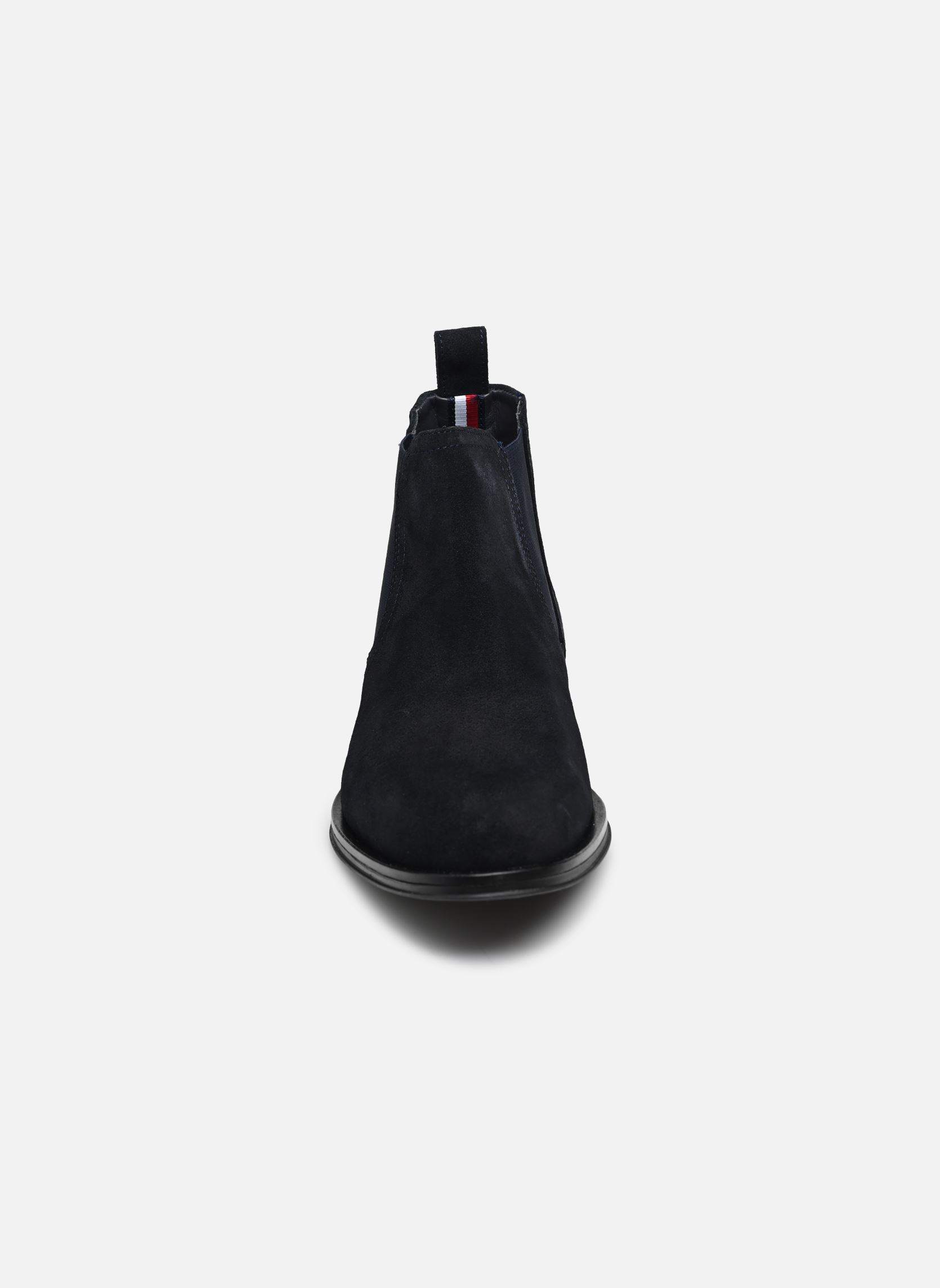 Bottines et bottes CORE RWB HILFIGER SUEDE CHELSEA homme bleu Tommy Hilfiger Bottines et bottes CORE RWB HILFIGER SUEDE CHELSEA homme bleu DESERT SKY