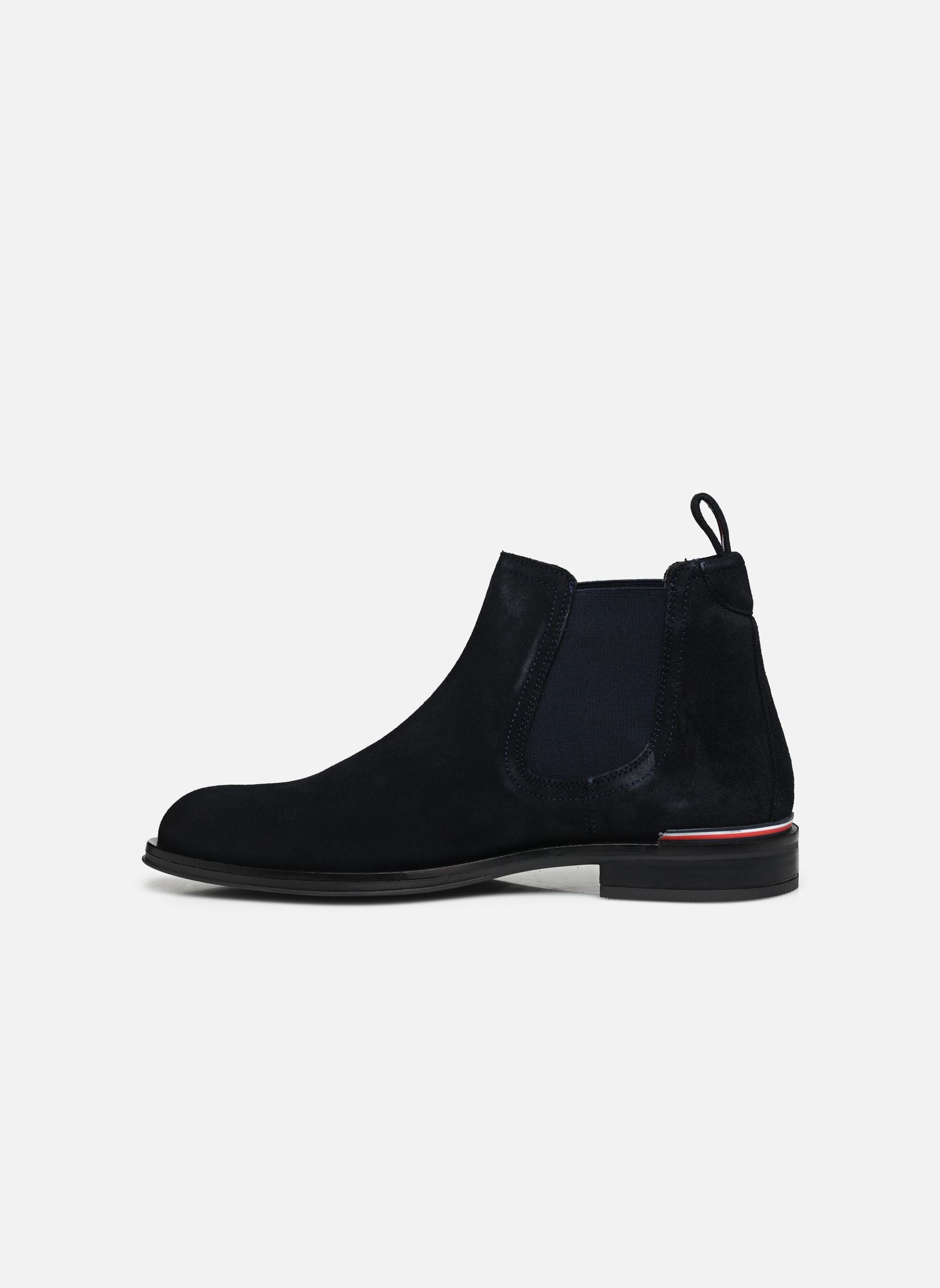 Bottines et bottes CORE RWB HILFIGER SUEDE CHELSEA homme bleu Tommy Hilfiger Bottines et bottes CORE RWB HILFIGER SUEDE CHELSEA homme bleu DESERT SKY