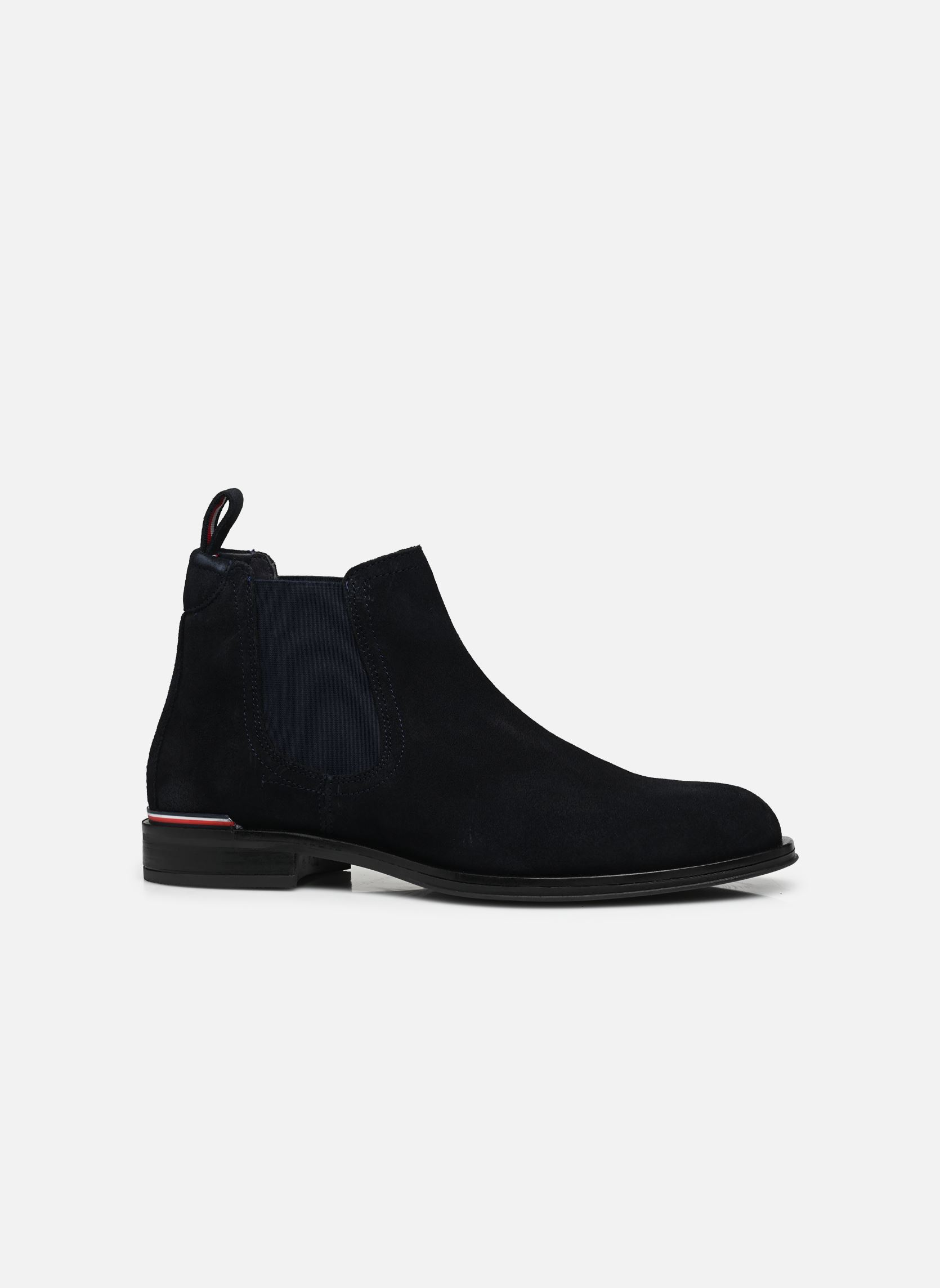Bottines et bottes CORE RWB HILFIGER SUEDE CHELSEA homme bleu Tommy Hilfiger Bottines et bottes CORE RWB HILFIGER SUEDE CHELSEA homme bleu DESERT SKY