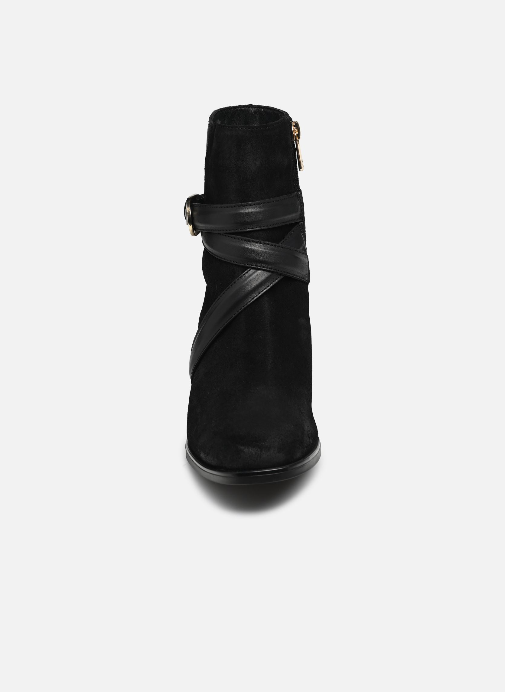 Bottines à lacets ELEVATED ESS THERMO MIDHEEL BOOT femme noir Tommy Hilfiger Bottines à lacets ELEVATED ESS THERMO MIDHEEL BOOT femme noir BLACK