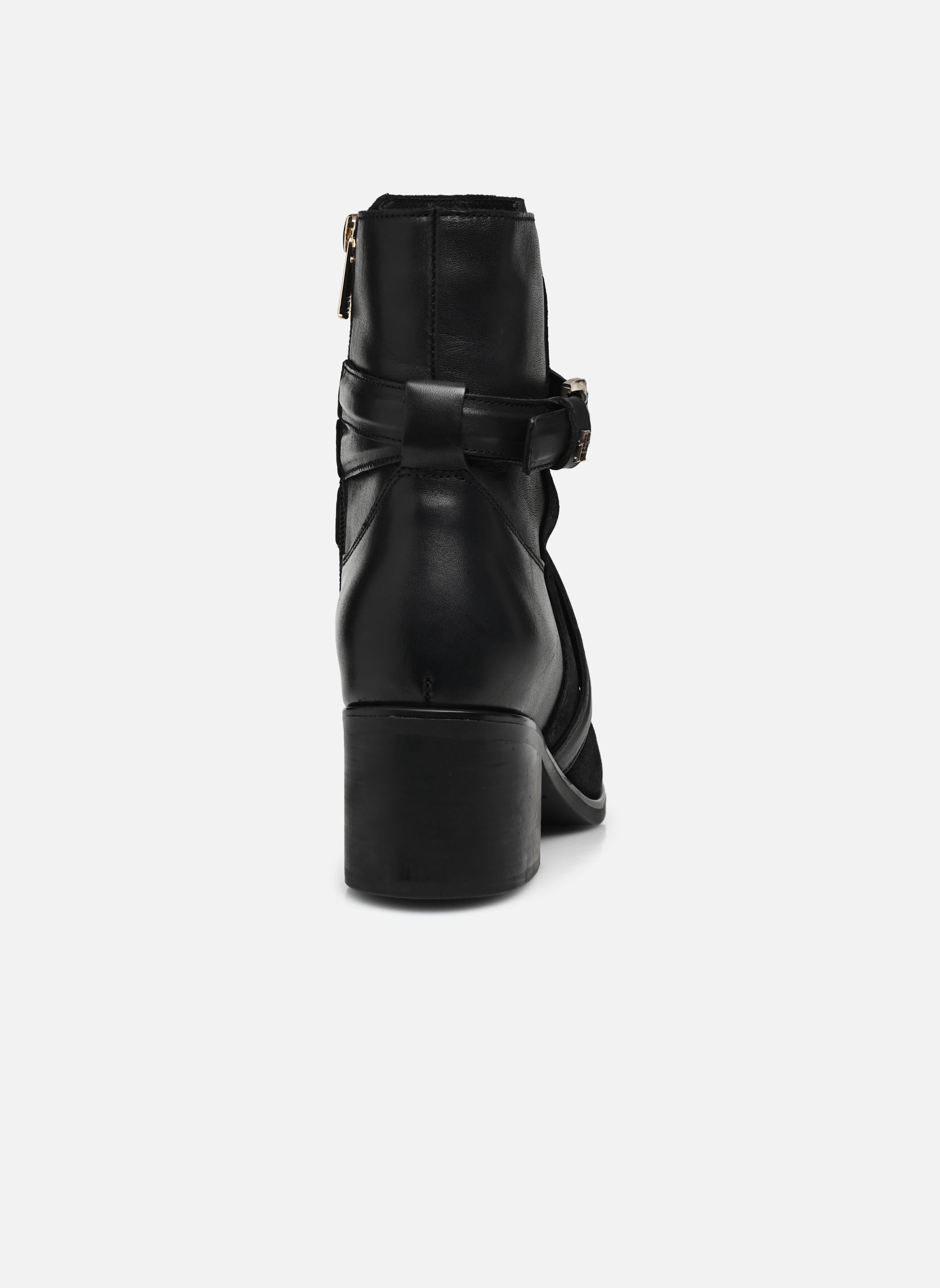 Bottines à lacets ELEVATED ESS THERMO MIDHEEL BOOT femme noir Tommy Hilfiger Bottines à lacets ELEVATED ESS THERMO MIDHEEL BOOT femme noir BLACK