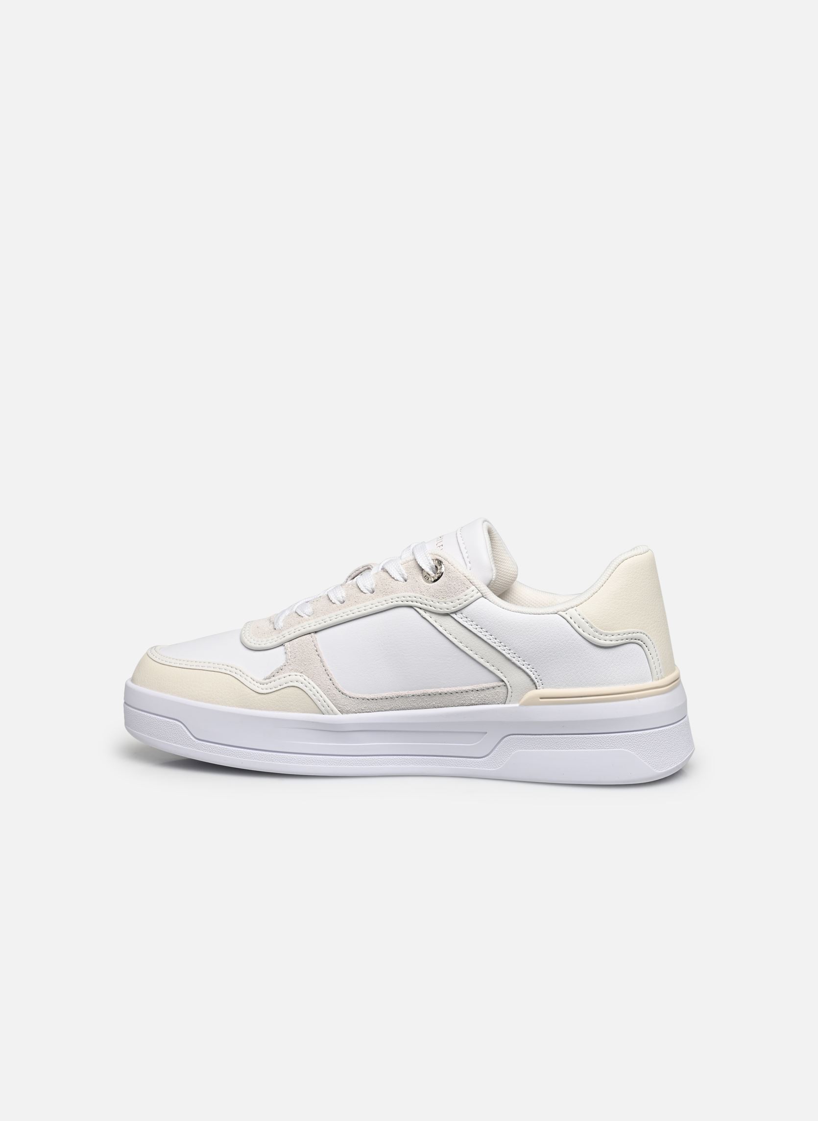 Zapatillas ESSENTIAL BASKET SNEAKER mujer blanco Tommy Hilfiger Zapatillas ESSENTIAL BASKET SNEAKER mujer blanco WHITE
