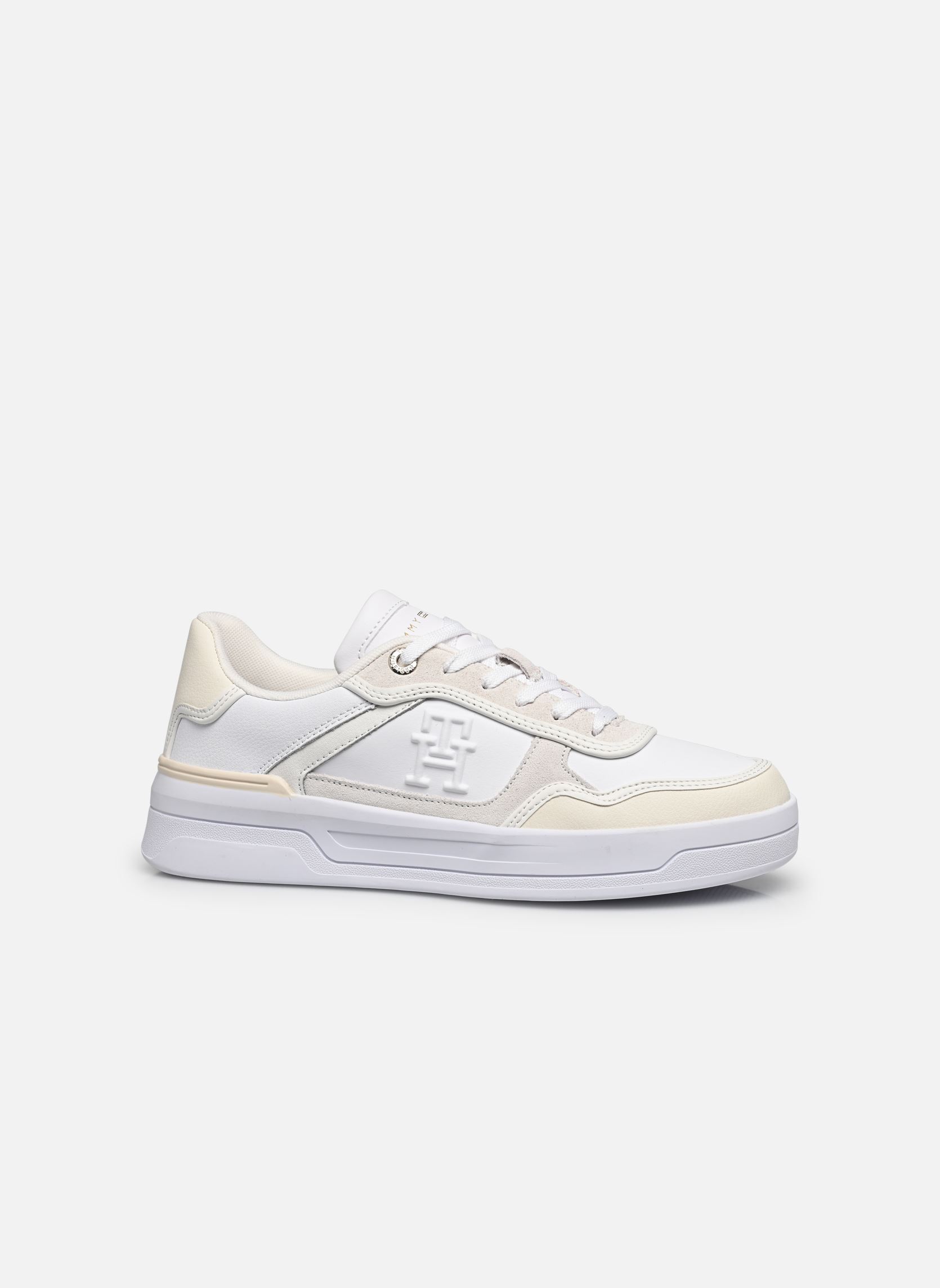 Zapatillas ESSENTIAL BASKET SNEAKER mujer blanco Tommy Hilfiger Zapatillas ESSENTIAL BASKET SNEAKER mujer blanco WHITE