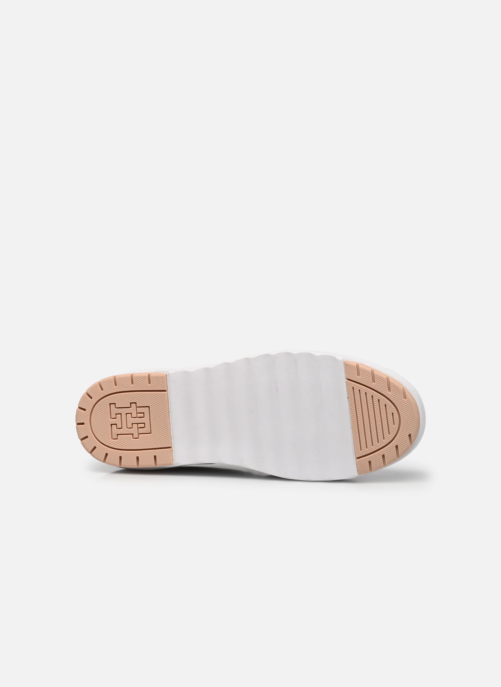 Sneakers TH LO BASKET SNEAKER donna bianco Tommy Hilfiger Sneakers TH LO BASKET SNEAKER donna bianco ECRU