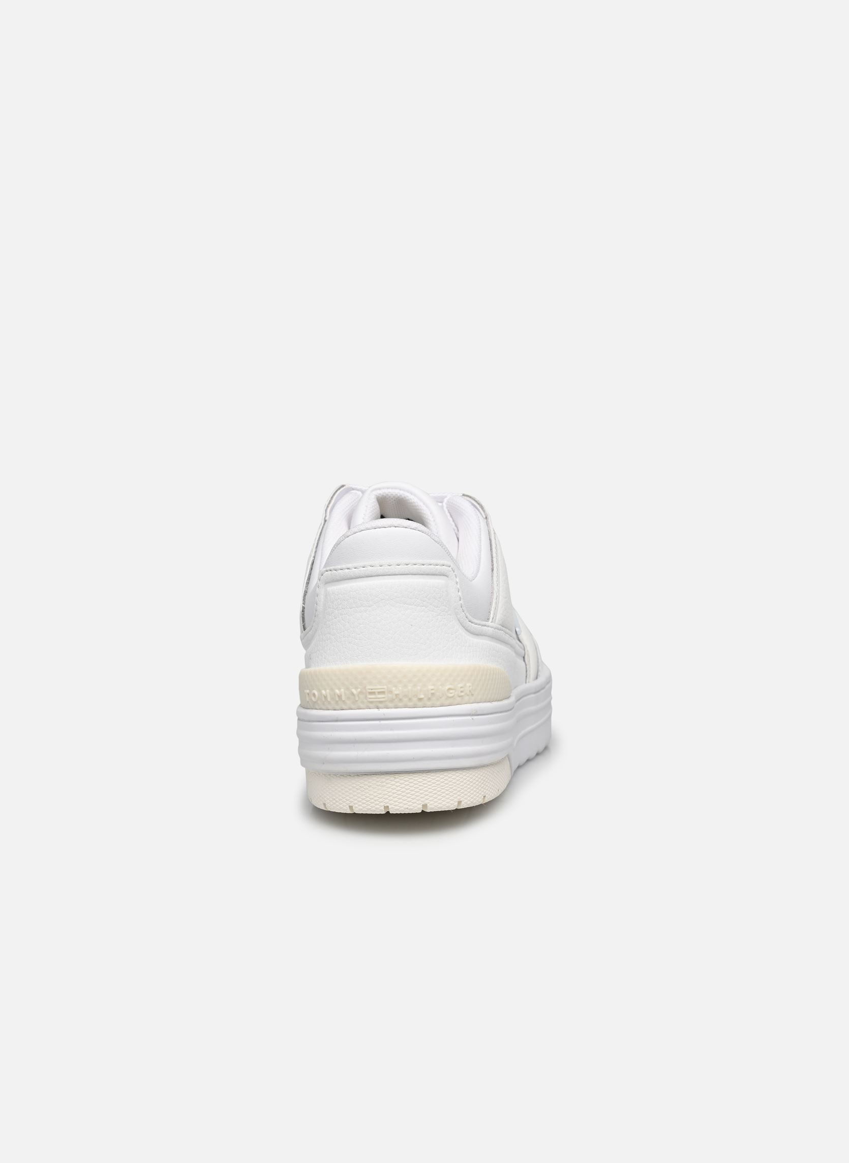 Sneaker TH LO BASKET SNEAKER damen weiß Tommy Hilfiger Sneaker TH LO BASKET SNEAKER damen weiß WHITE