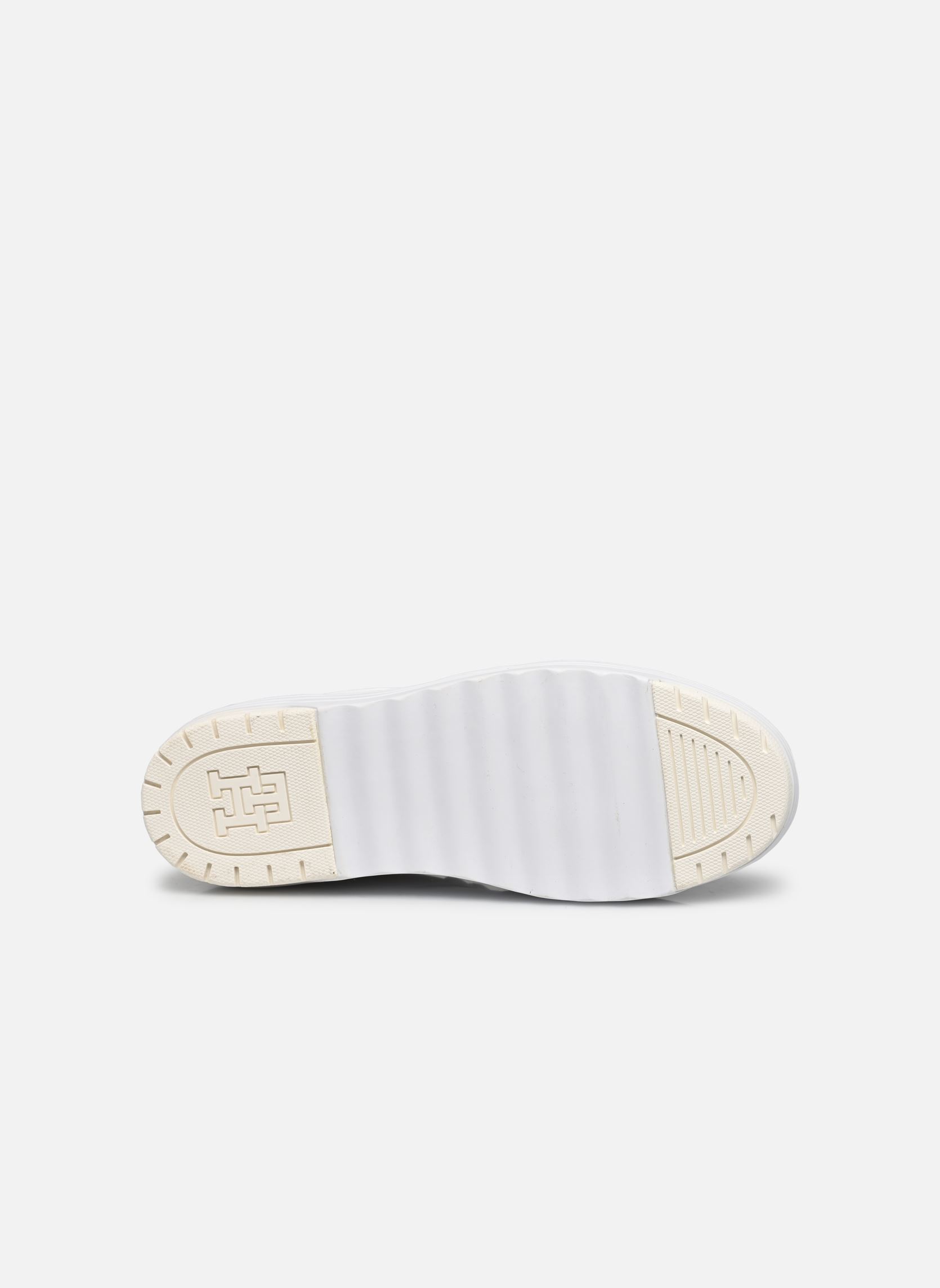 Sneaker TH LO BASKET SNEAKER damen weiß Tommy Hilfiger Sneaker TH LO BASKET SNEAKER damen weiß WHITE