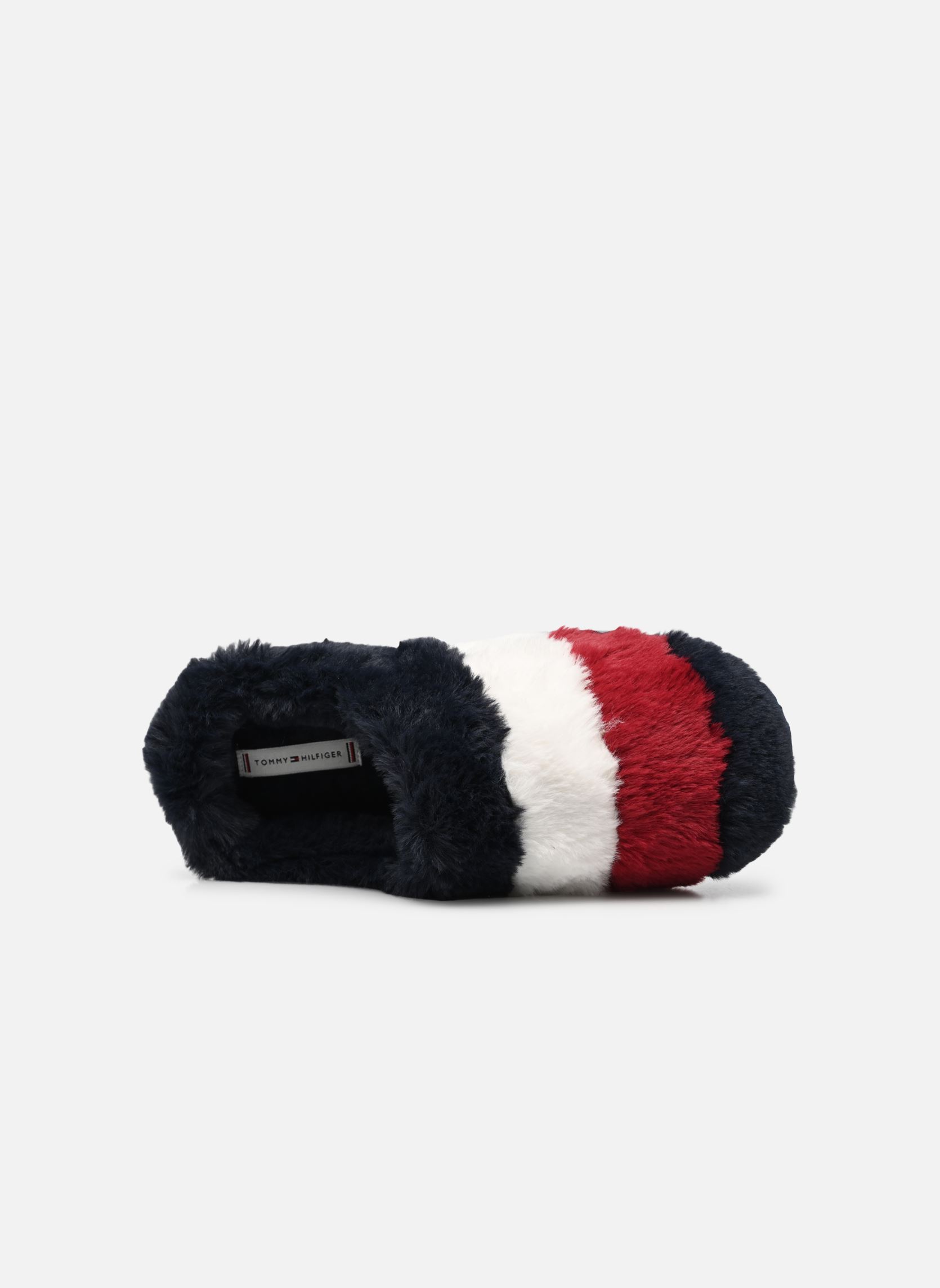 Pantoffels FLAG FUR HOME SLIPPER dames blauw Tommy Hilfiger Pantoffels FLAG FUR HOME SLIPPER dames blauw RWB