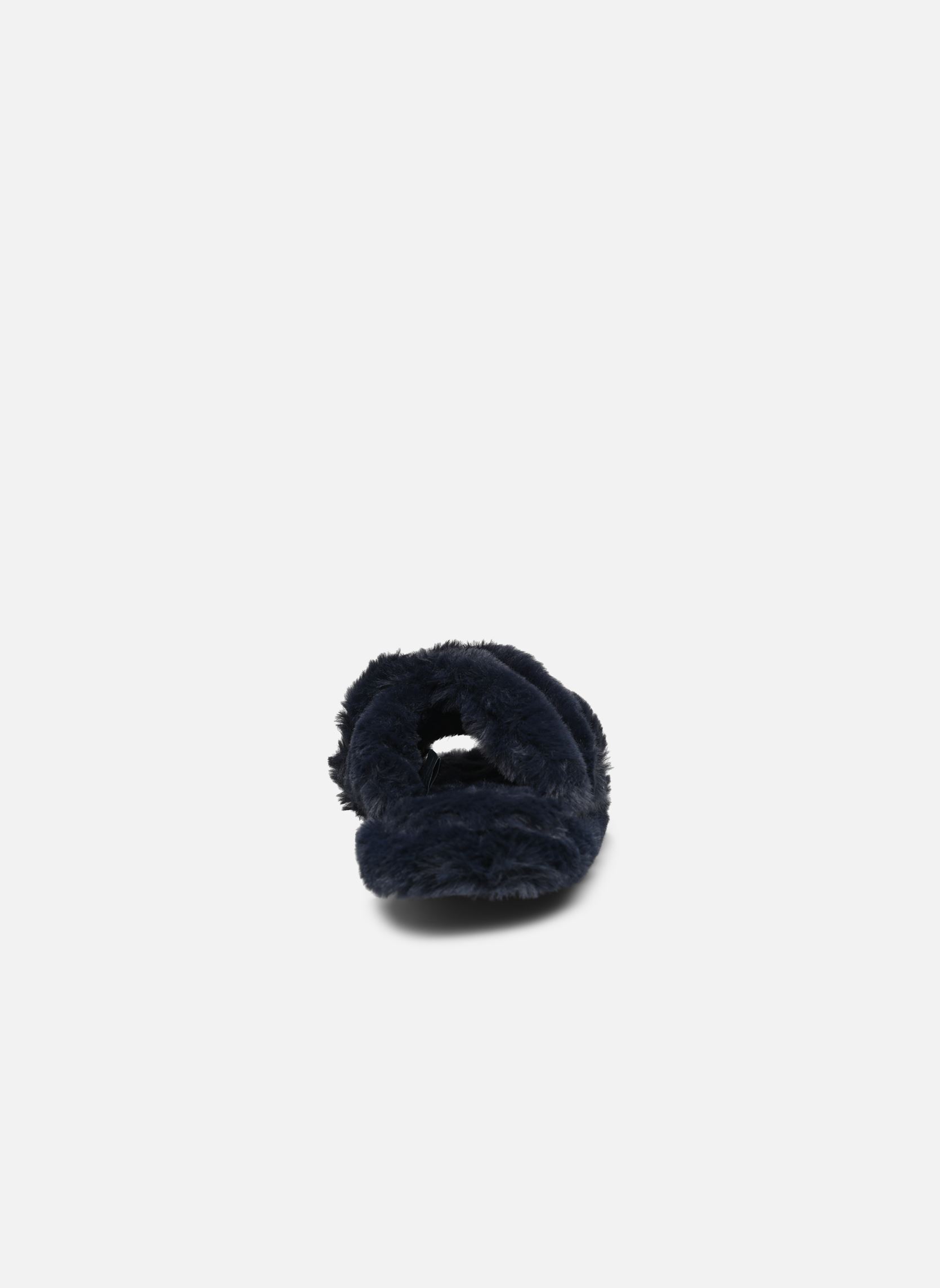 Hausschuhe FUR CROSS STRAP HOME SLIPPER damen blau Tommy Hilfiger Hausschuhe FUR CROSS STRAP HOME SLIPPER damen blau SPACE BLUE