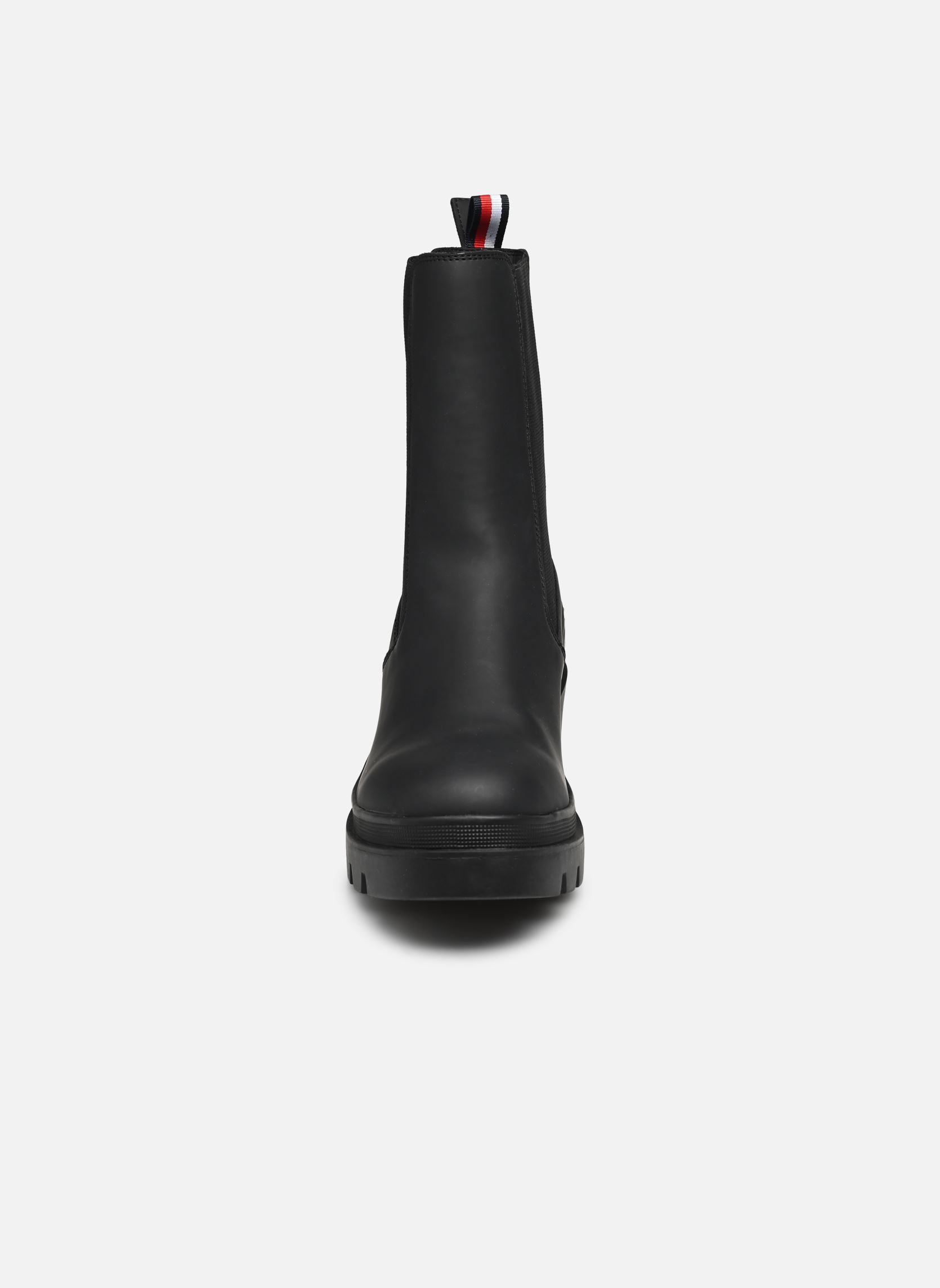 Botines y botas RUBBERIZED MID HEEL BOOT mujer negro Tommy Hilfiger Botines y botas RUBBERIZED MID HEEL BOOT mujer negro BLACK