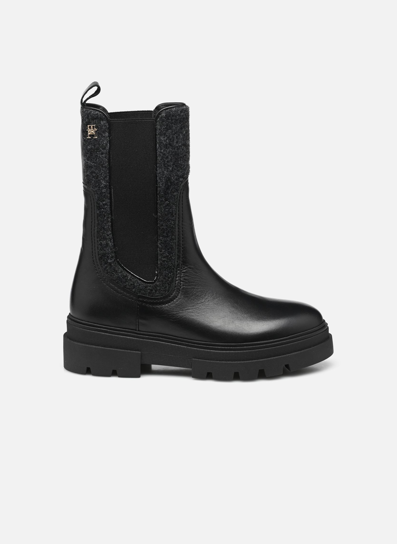 Stiefeletten und Stiefel SEASONAL FEMININE CHELSEA BOOT damen schwarz Tommy Hilfiger Stiefeletten und Stiefel SEASONAL FEMININE CHELSEA BOOT damen schwarz BLACK