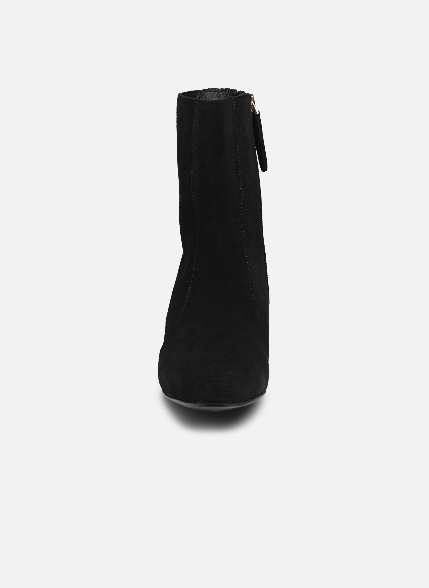 Veterlaarsjes TH FEMININE CITY SUEDE BOOTIE dames zwart Tommy Hilfiger Veterlaarsjes TH FEMININE CITY SUEDE BOOTIE dames zwart BLACK