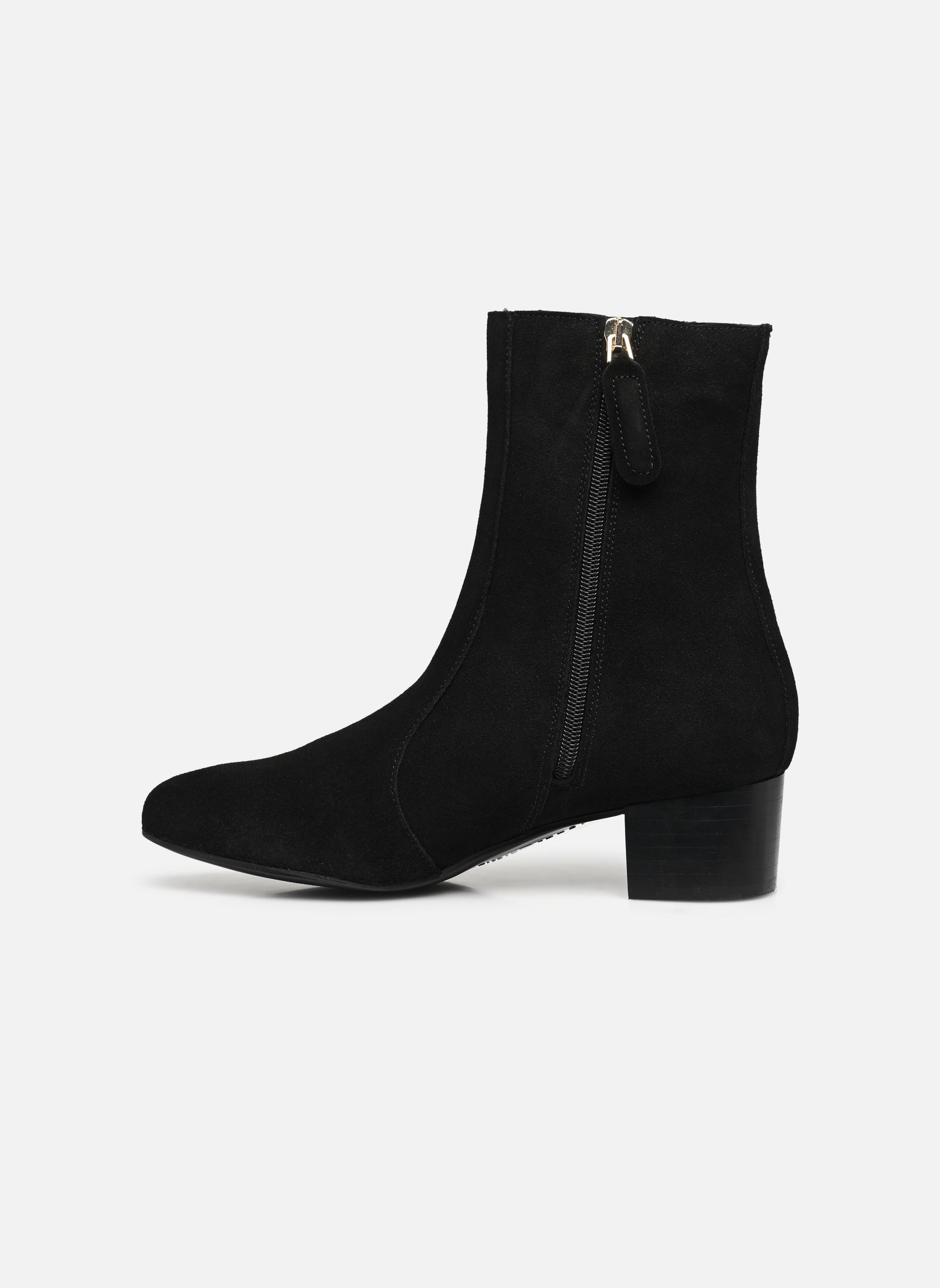 Veterlaarsjes TH FEMININE CITY SUEDE BOOTIE dames zwart Tommy Hilfiger Veterlaarsjes TH FEMININE CITY SUEDE BOOTIE dames zwart BLACK