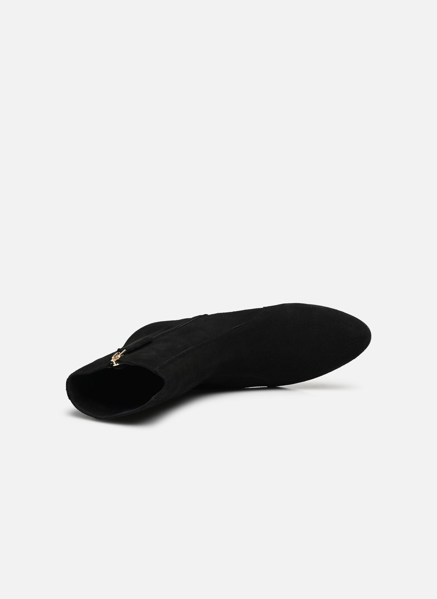 Veterlaarsjes TH FEMININE CITY SUEDE BOOTIE dames zwart Tommy Hilfiger Veterlaarsjes TH FEMININE CITY SUEDE BOOTIE dames zwart BLACK