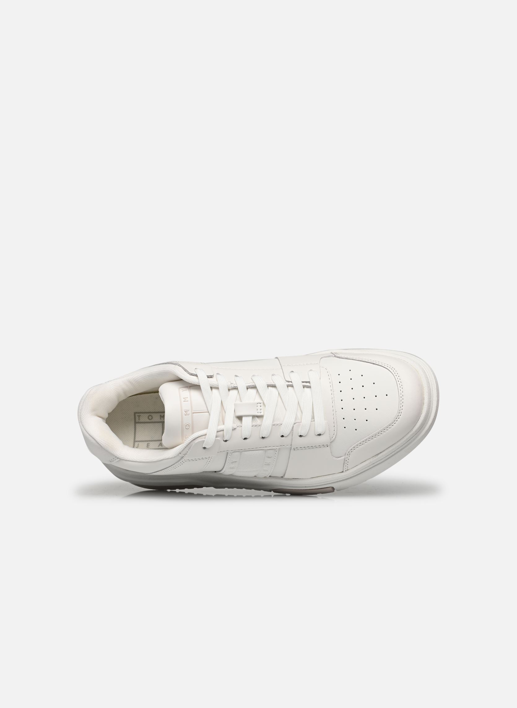Baskets TJM LEATHER CUPSOLE 2.0 homme blanc Tommy Hilfiger Baskets TJM LEATHER CUPSOLE 2.0 homme blanc ECRU