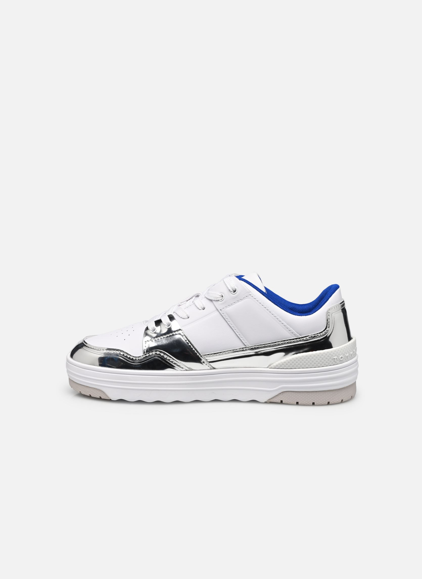 Sneaker TH LO BASKET SILVER damen silber Tommy Hilfiger Sneaker TH LO BASKET SILVER damen silber SILVER