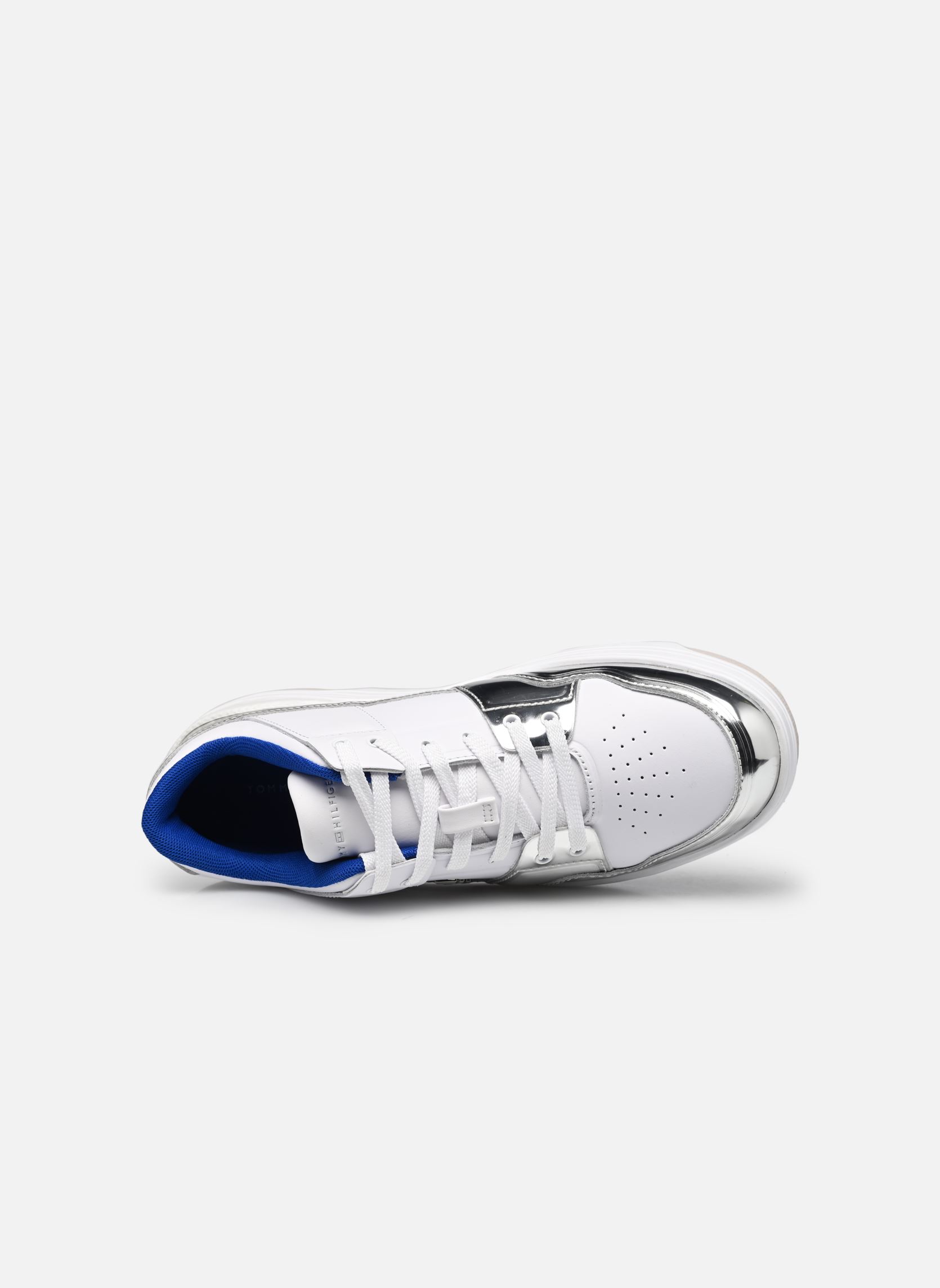 Sneaker TH LO BASKET SILVER damen silber Tommy Hilfiger Sneaker TH LO BASKET SILVER damen silber SILVER