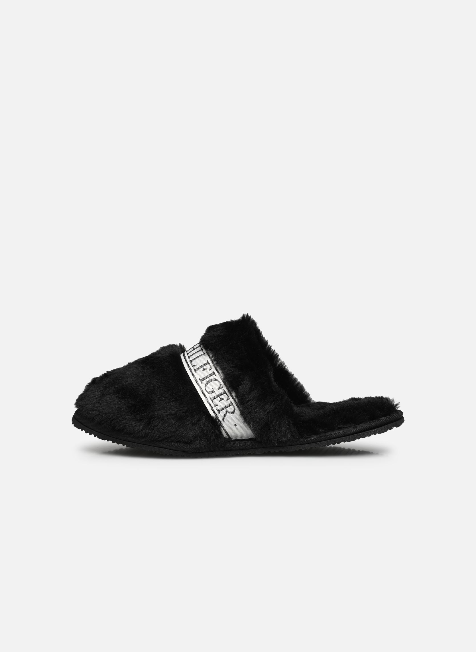 Zuecos y mules TOMMY FUR HOTEL SLIPPER mujer negro Tommy Hilfiger Zuecos y mules TOMMY FUR HOTEL SLIPPER mujer negro BLACK