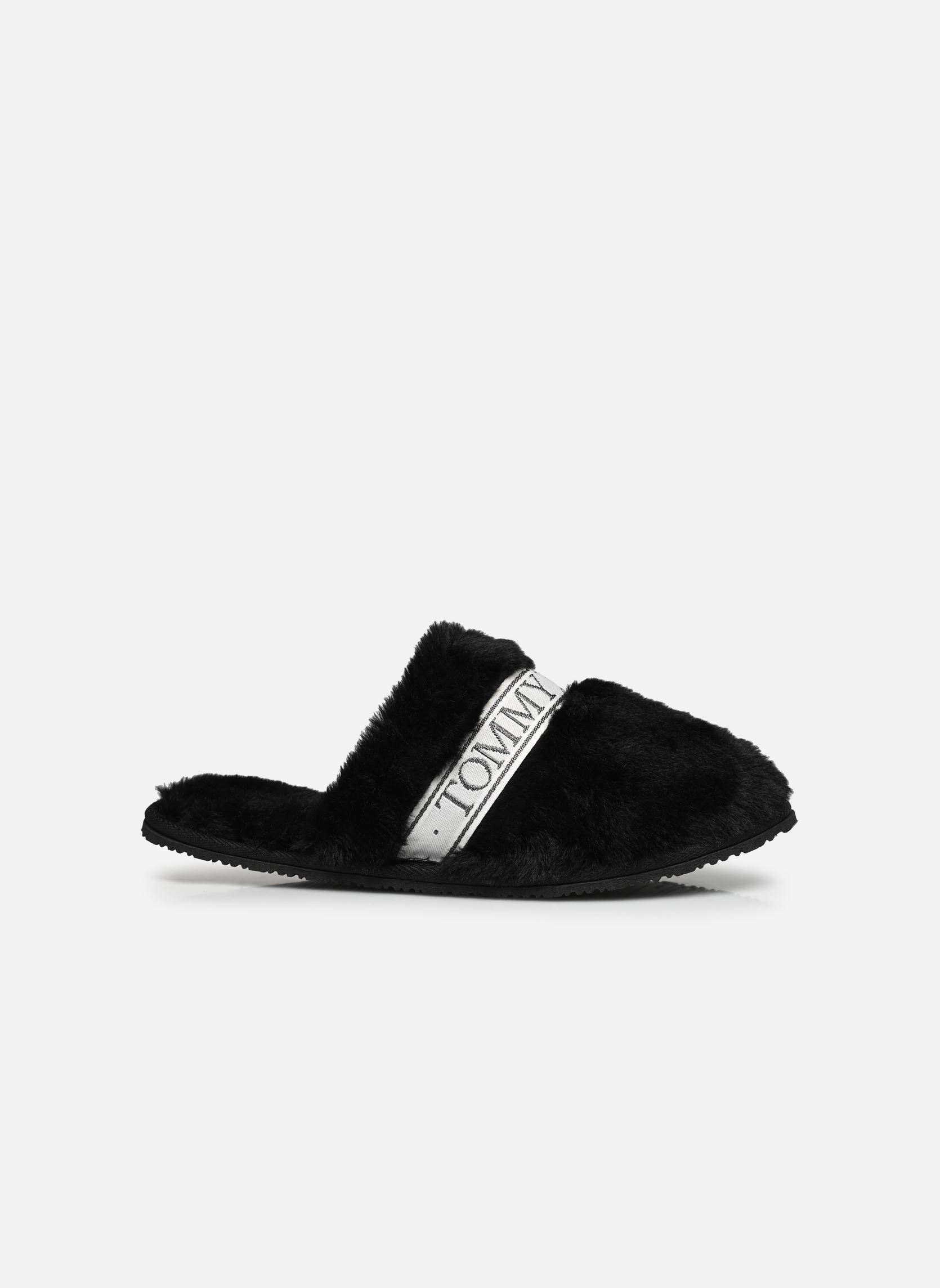 Zuecos y mules TOMMY FUR HOTEL SLIPPER mujer negro Tommy Hilfiger Zuecos y mules TOMMY FUR HOTEL SLIPPER mujer negro BLACK