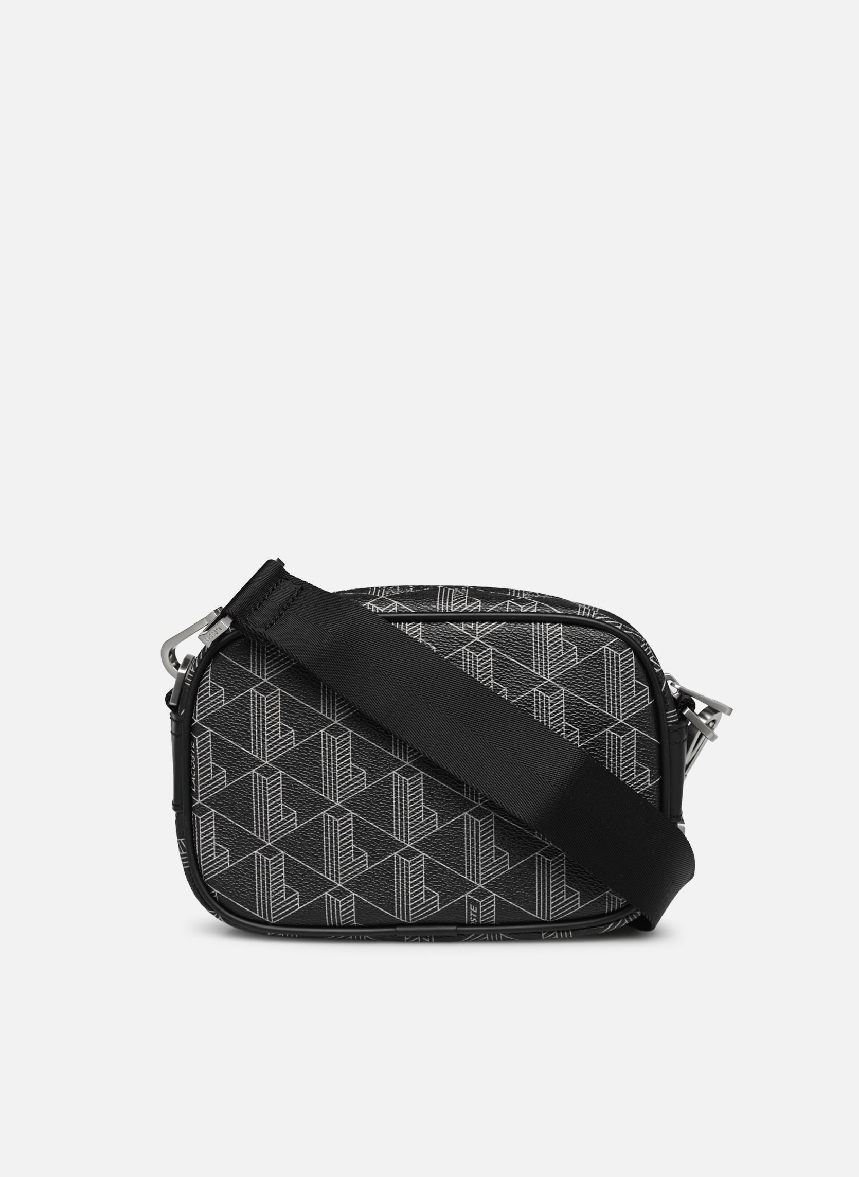 Sacs bandoulière The Blend Small Monogram Canvas Crossbod homme noir Lacoste Sacs bandoulière The Blend Small Monogram Canvas Crossbod homme noir MONOGRAM NOIR GRIS
