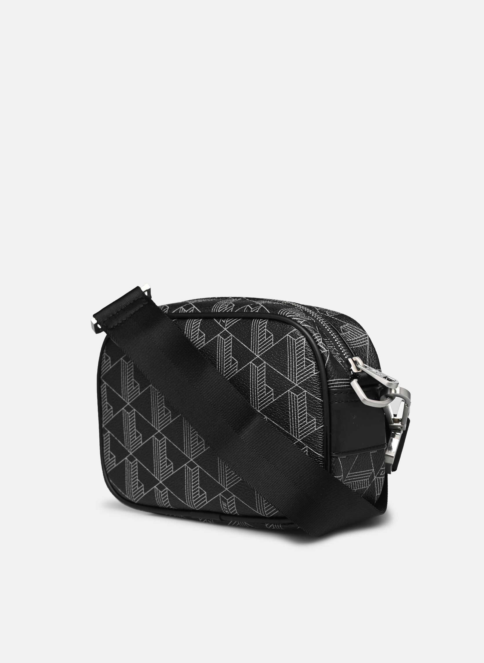 Sacs bandoulière The Blend Small Monogram Canvas Crossbod homme noir Lacoste Sacs bandoulière The Blend Small Monogram Canvas Crossbod homme noir MONOGRAM NOIR GRIS