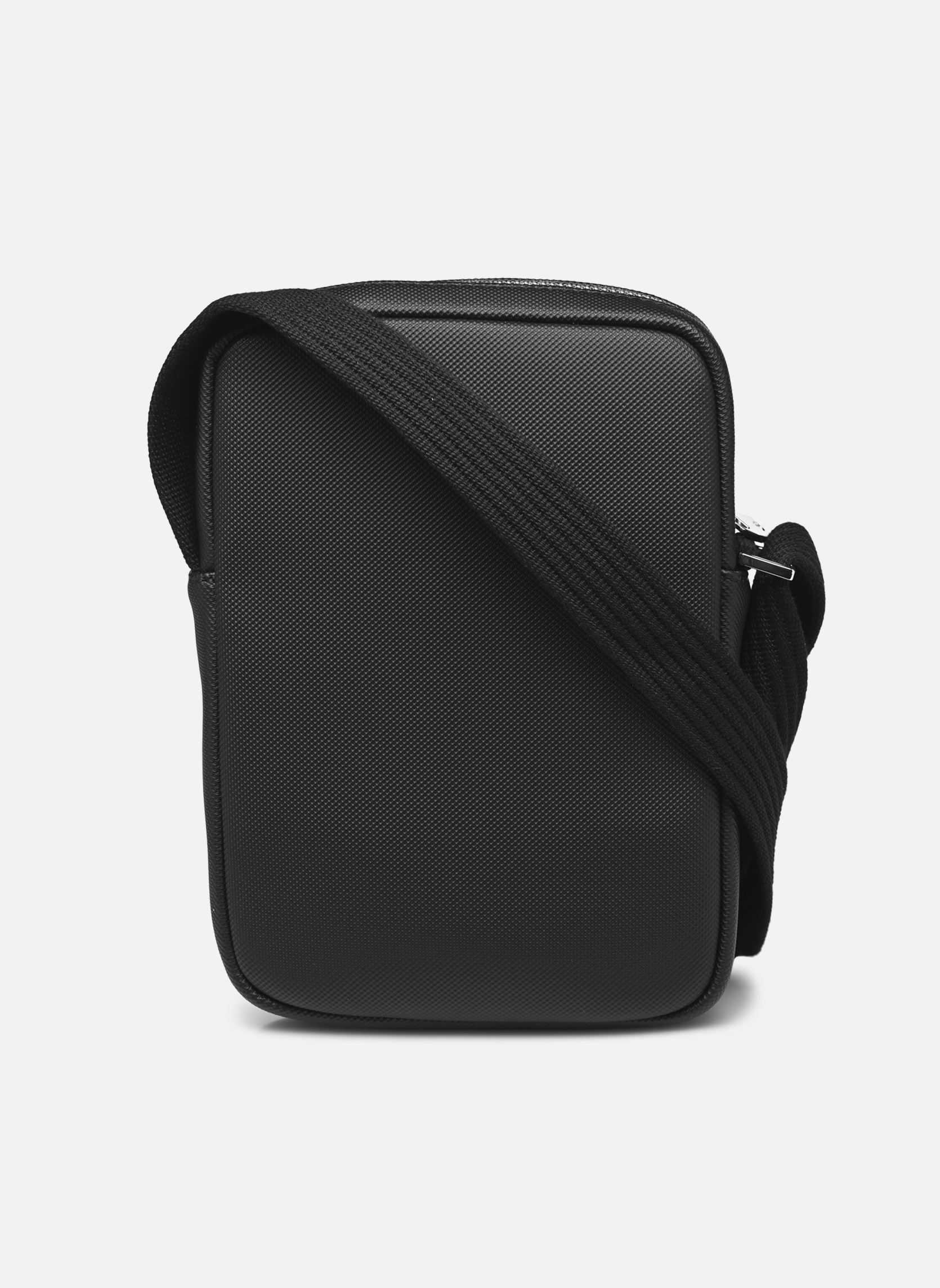 Umhängetaschen Recycled Fiber Vertical Shoulder Bag herren schwarz Lacoste Umhängetaschen Recycled Fiber Vertical Shoulder Bag herren schwarz NOIR