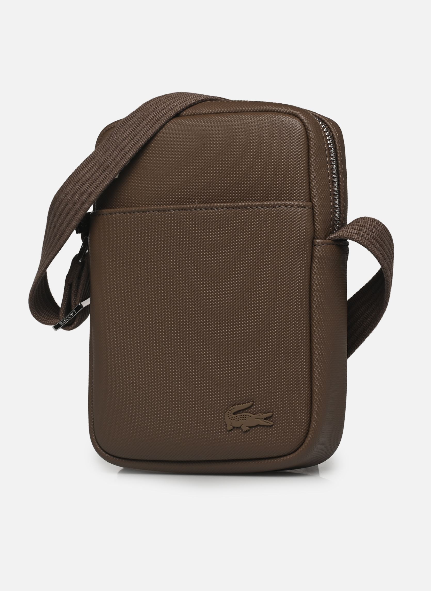 Sacs bandoulière Recycled Fiber Vertical Shoulder Bag homme marron Lacoste Sacs bandoulière Recycled Fiber Vertical Shoulder Bag homme marron MOREL