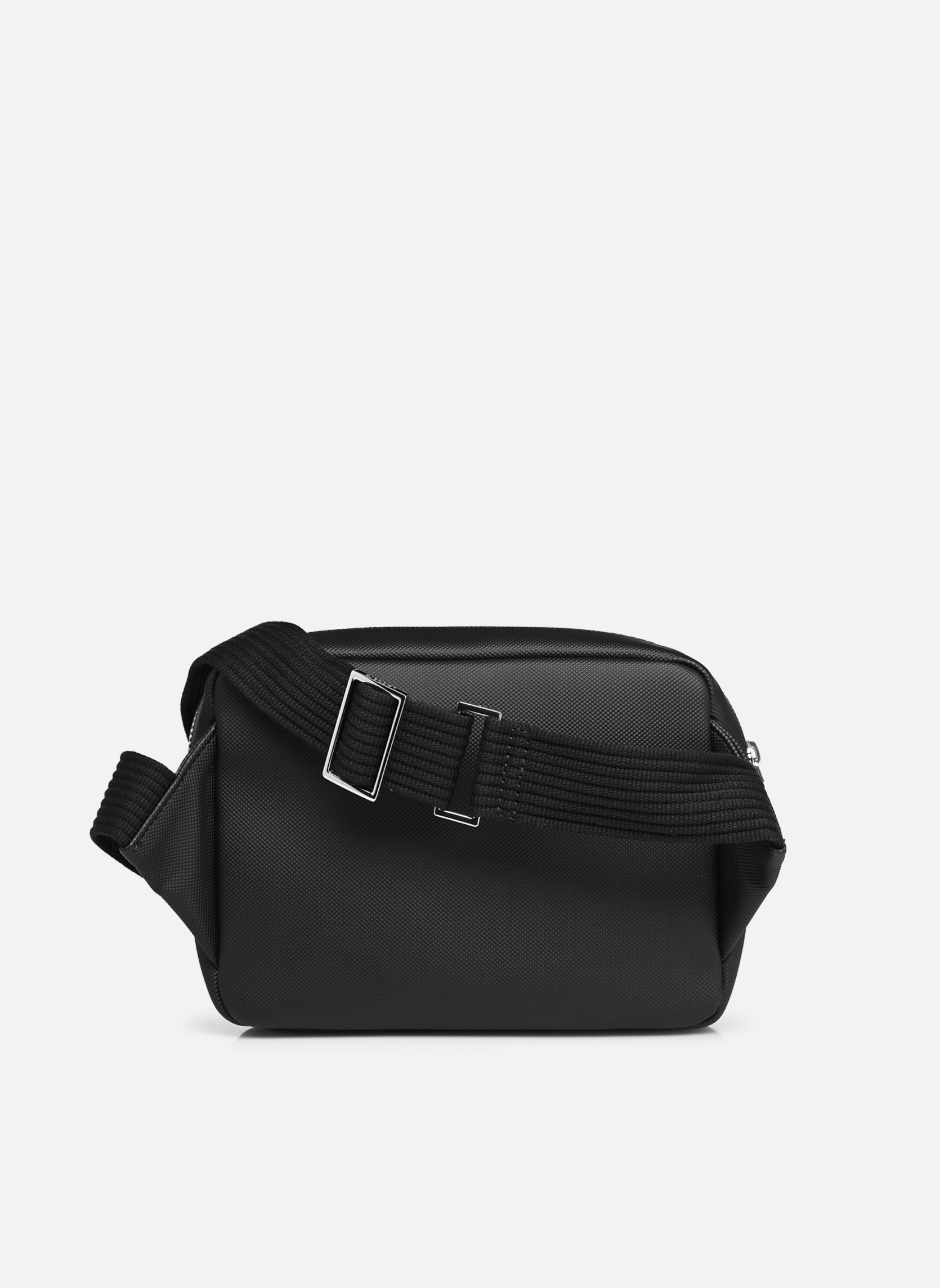 Schoudertassen Sac bandoulière Piqué Knit Polo Dress heren zwart Lacoste Schoudertassen Sac bandoulière Piqué Knit Polo Dress heren zwart NOIR