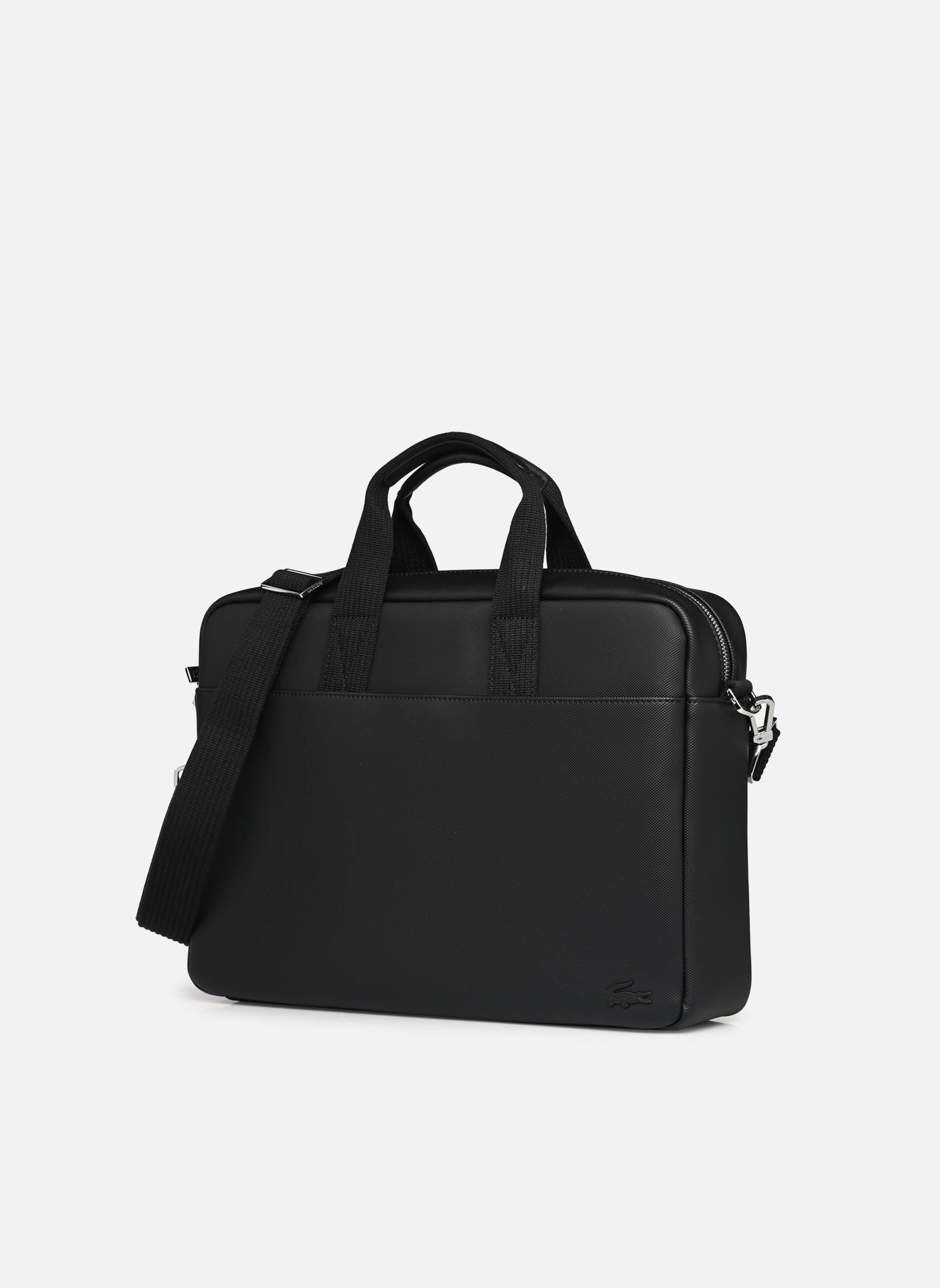 Laptoptaschen Recycled Piqué Laptop Bag herren schwarz Lacoste Laptoptaschen Recycled Piqué Laptop Bag herren schwarz NOIR