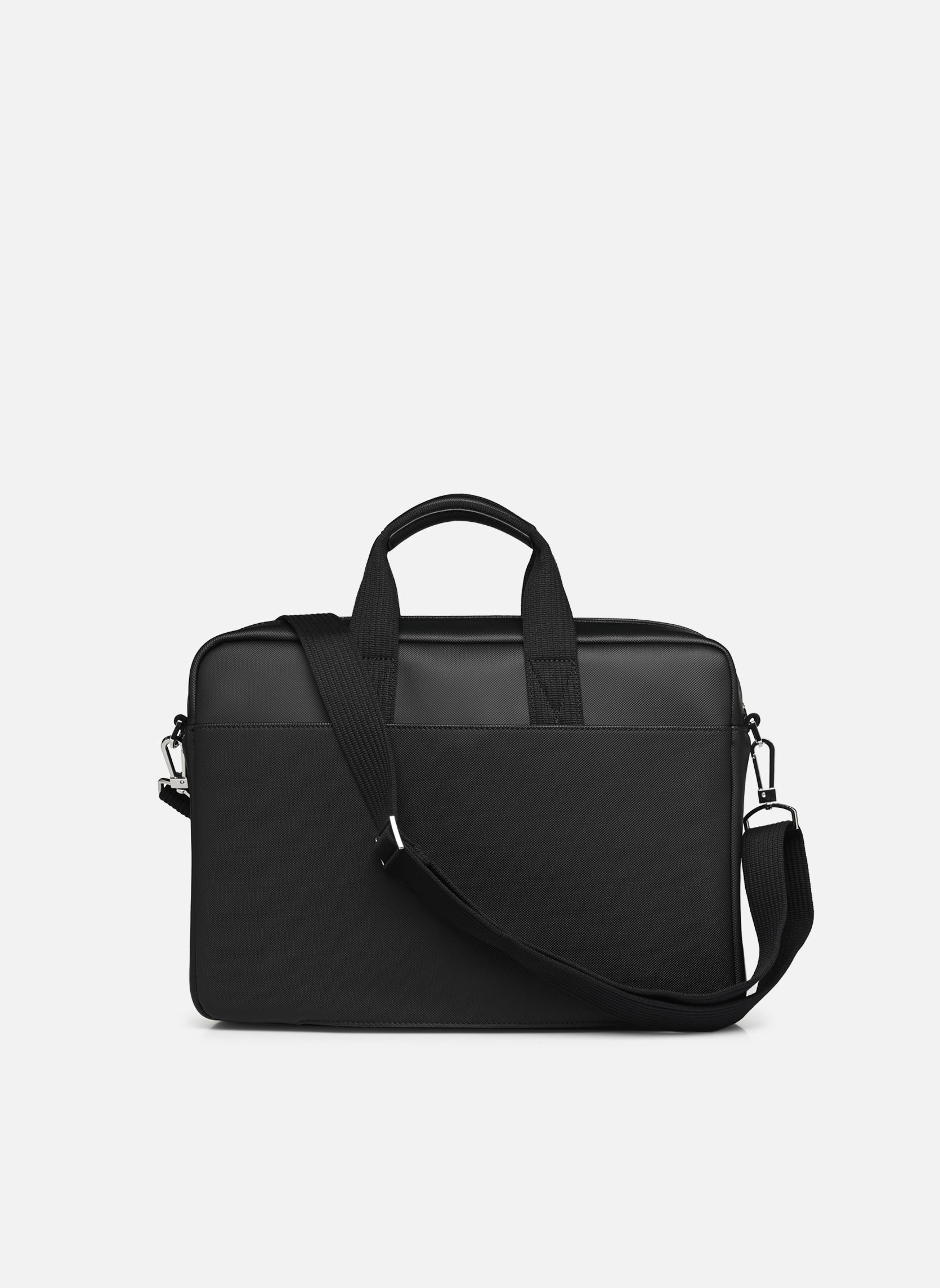 Laptoptaschen Recycled Piqué Laptop Bag herren schwarz Lacoste Laptoptaschen Recycled Piqué Laptop Bag herren schwarz NOIR