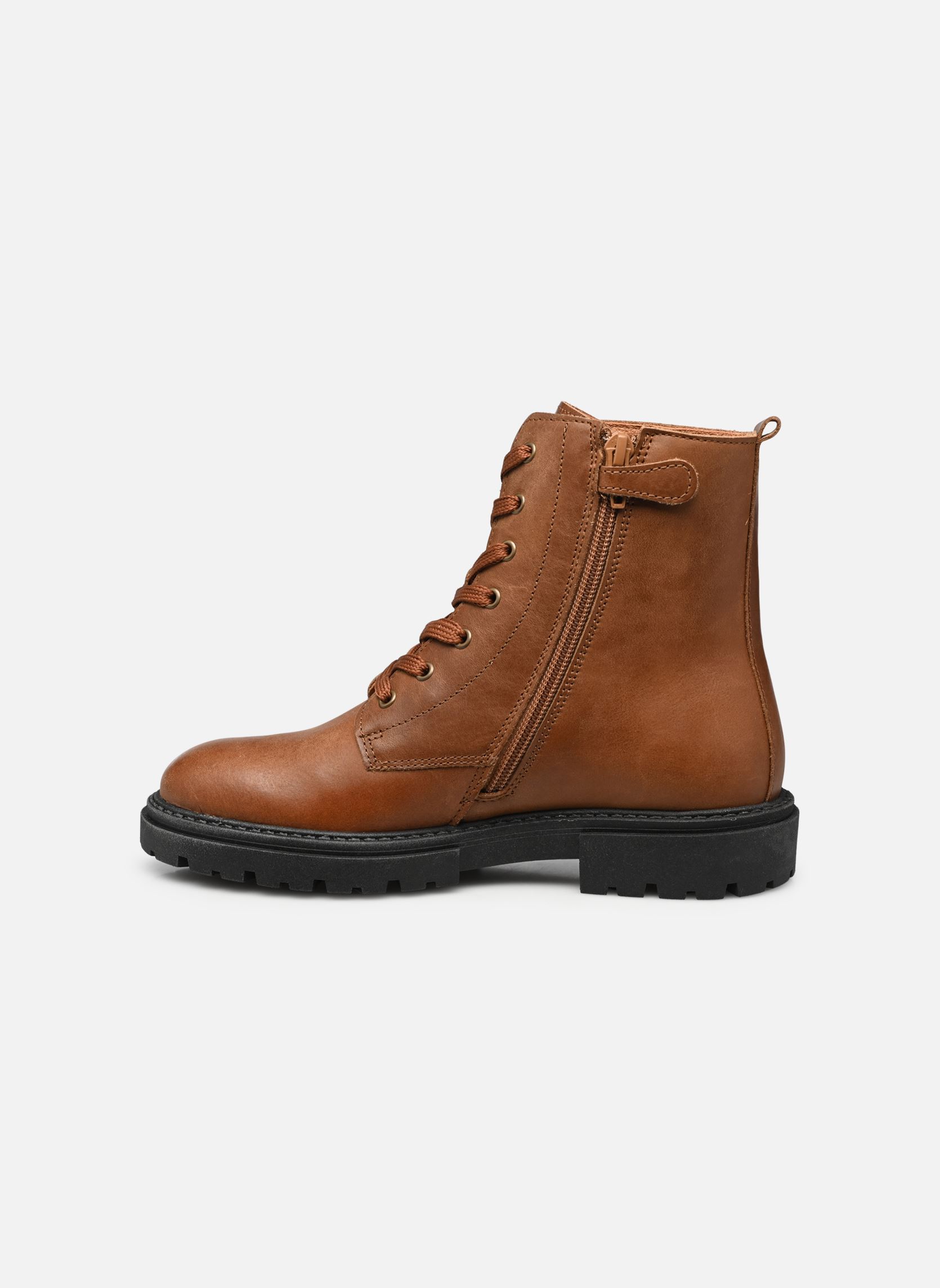 Botas Mina niña marrón Little Mary Botas Mina niña marrón COGNAC