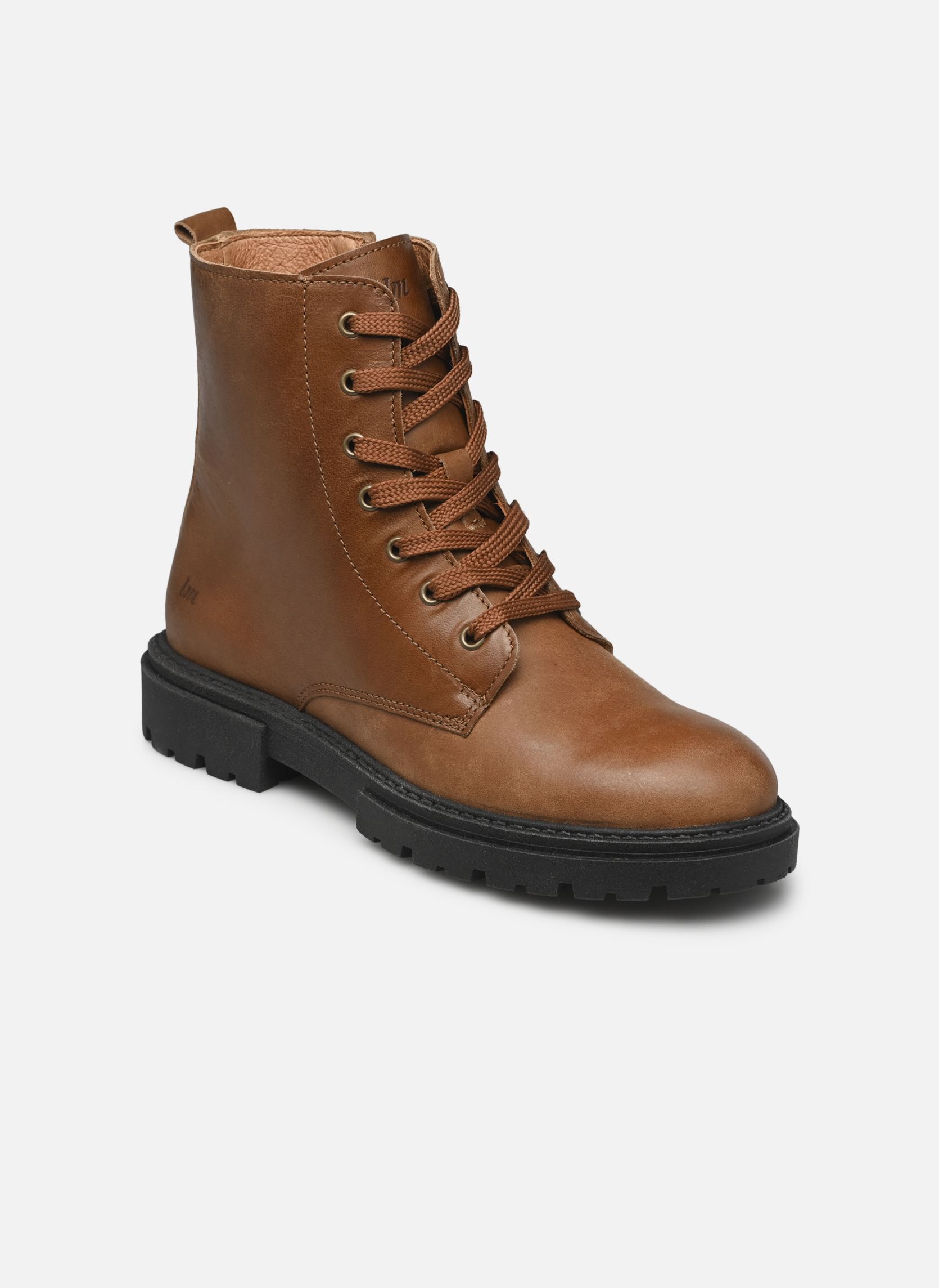 Botas Mina niña marrón Little Mary Botas Mina niña marrón COGNAC
