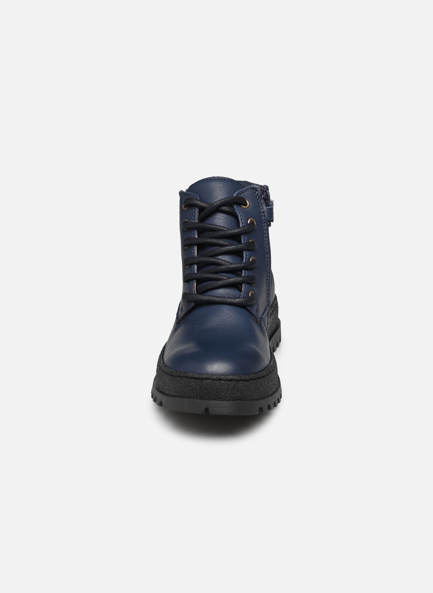 Enkellaarsjes Oliver jongens blauw Little Mary Enkellaarsjes Oliver jongens blauw MARINE