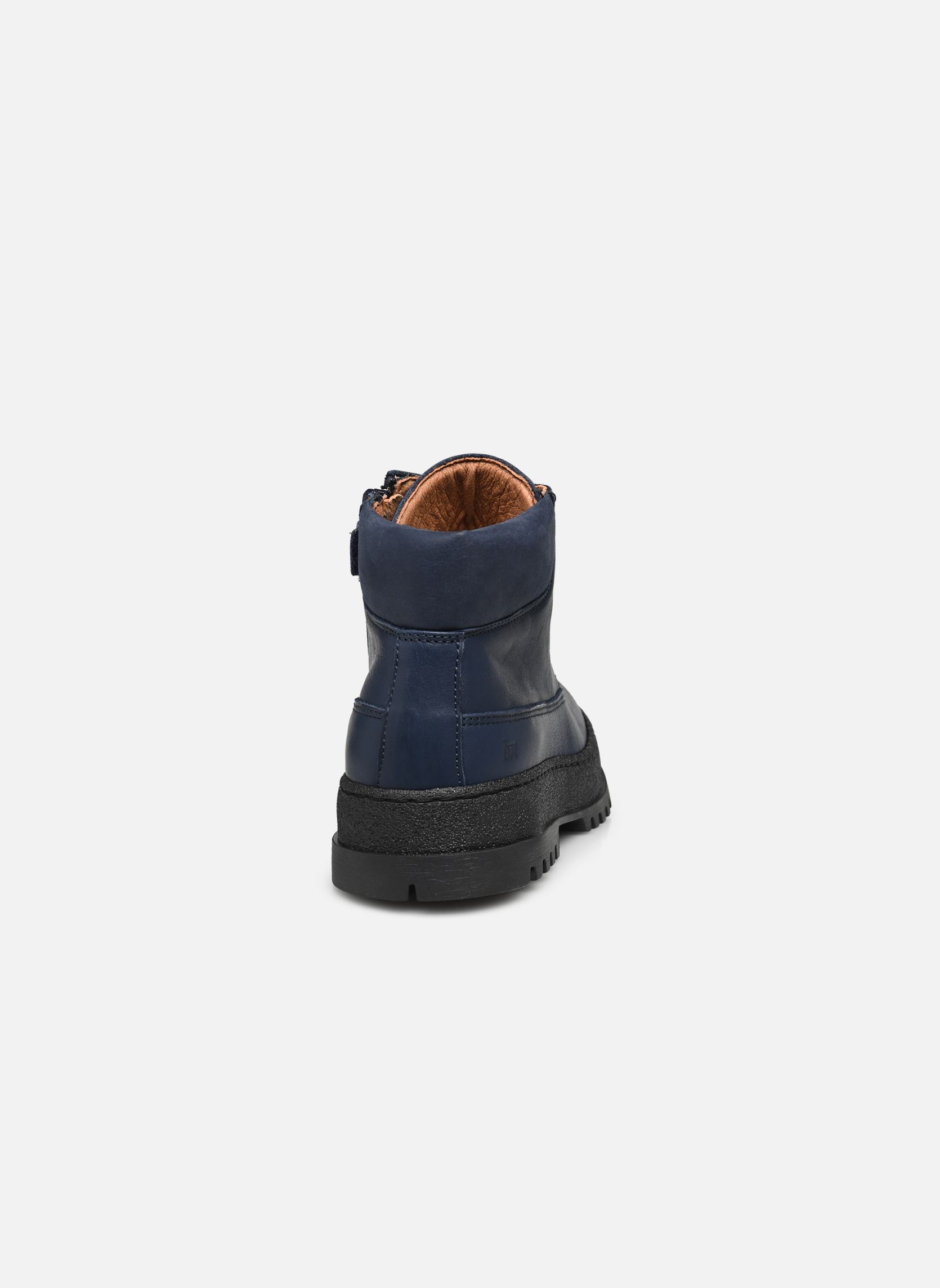 Enkellaarsjes Oliver jongens blauw Little Mary Enkellaarsjes Oliver jongens blauw MARINE