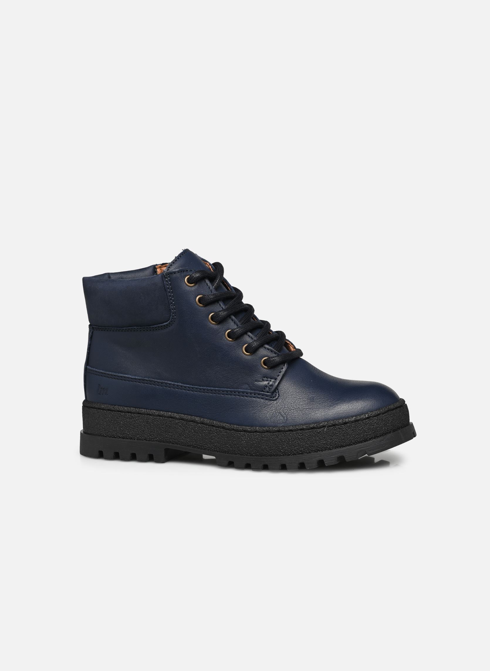 Enkellaarsjes Oliver jongens blauw Little Mary Enkellaarsjes Oliver jongens blauw MARINE