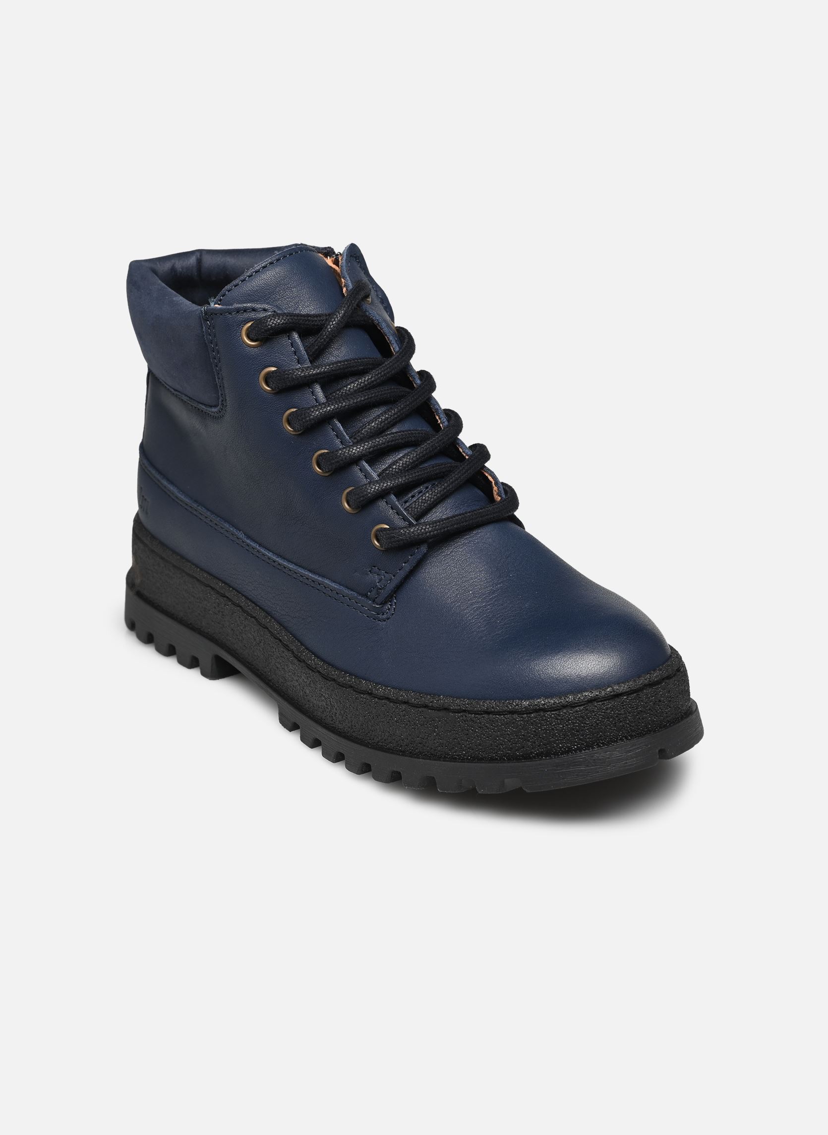 Enkellaarsjes Oliver jongens blauw Little Mary Enkellaarsjes Oliver jongens blauw MARINE