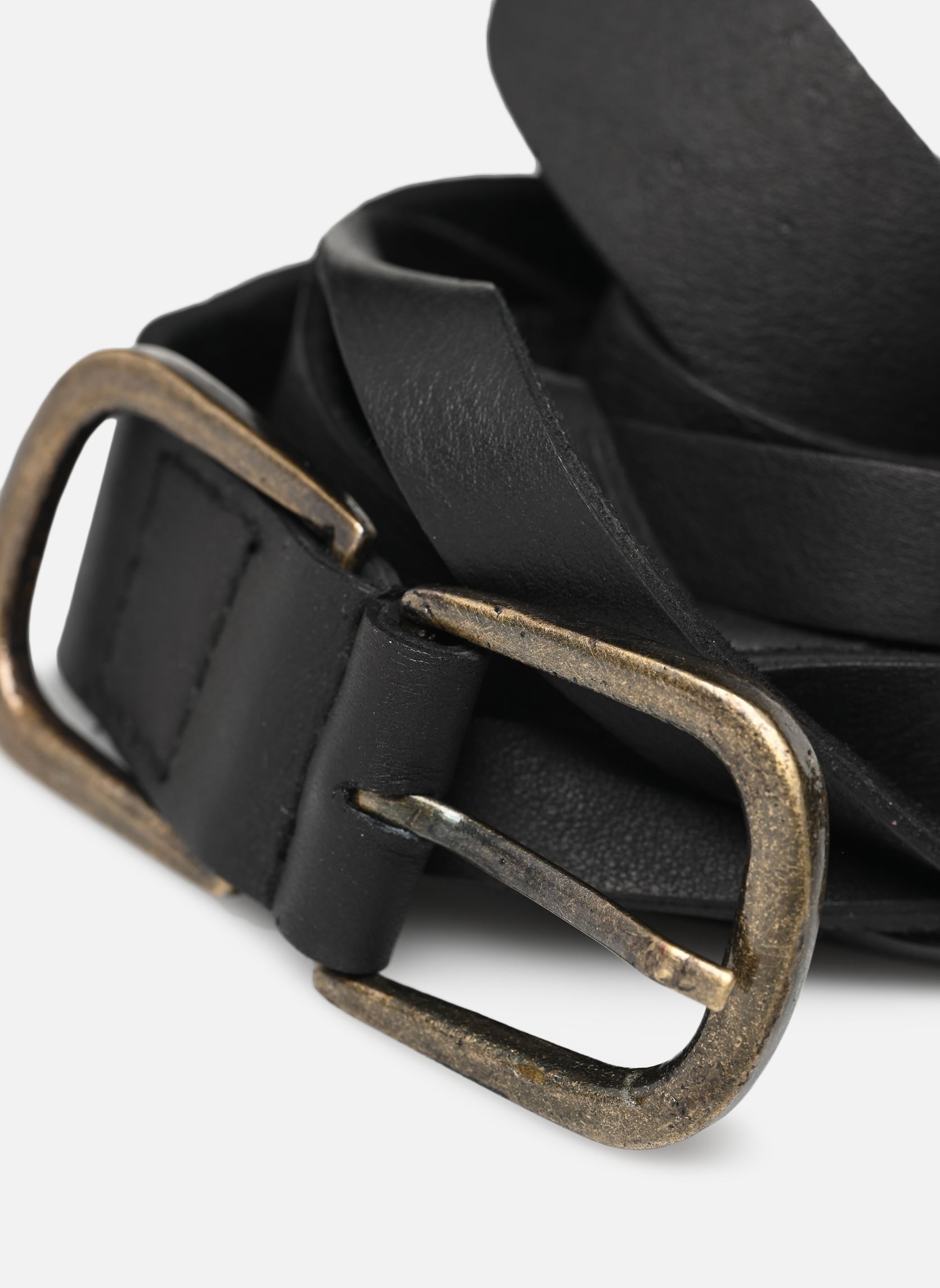 Ceintures Iamerlene Leather Be femme noir Ichi Ceintures Iamerlene Leather Be femme noir Black