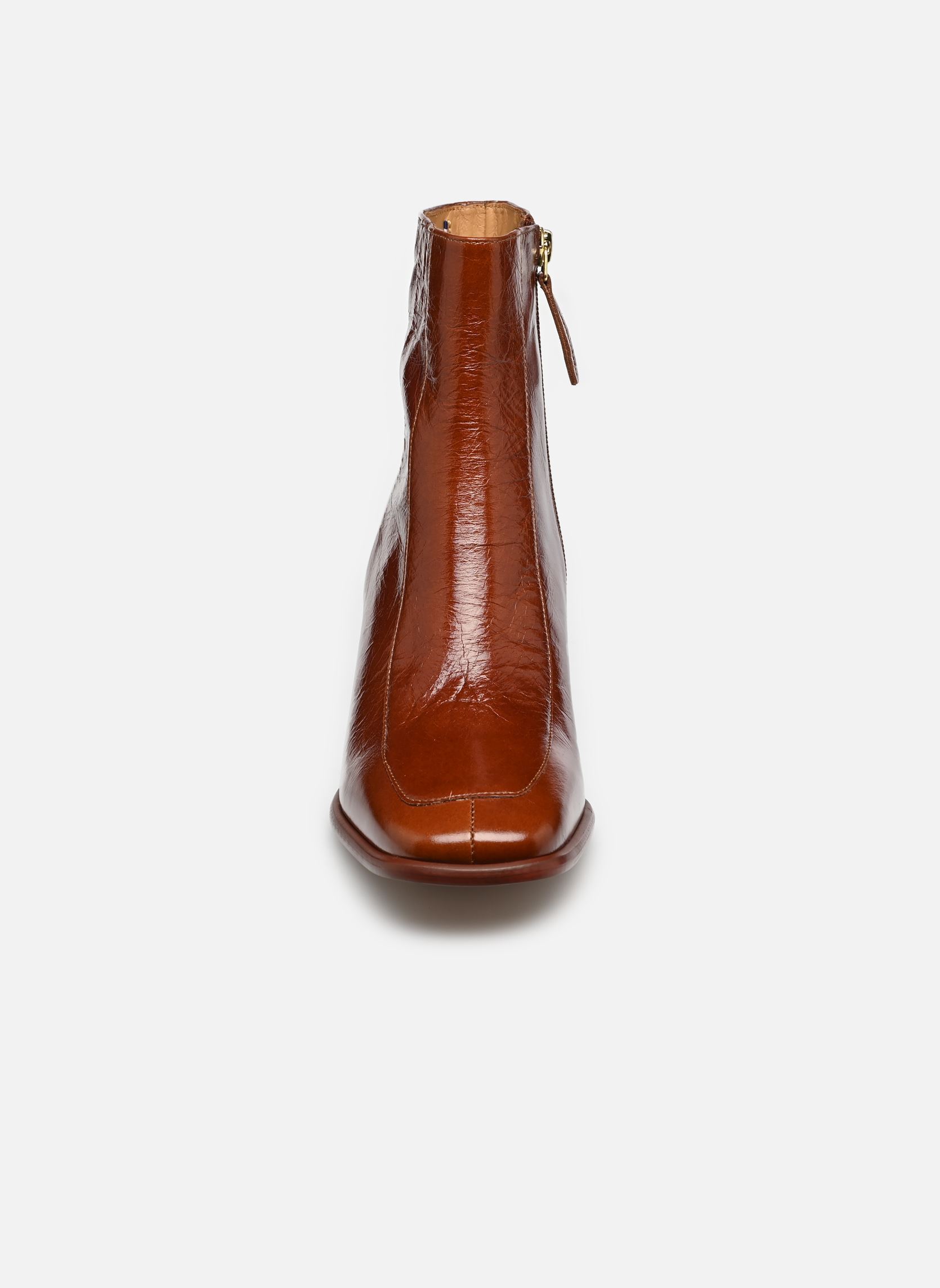 Lage enkellaarsjes TEA dames bruin Bocage Lage enkellaarsjes TEA dames bruin MARRON