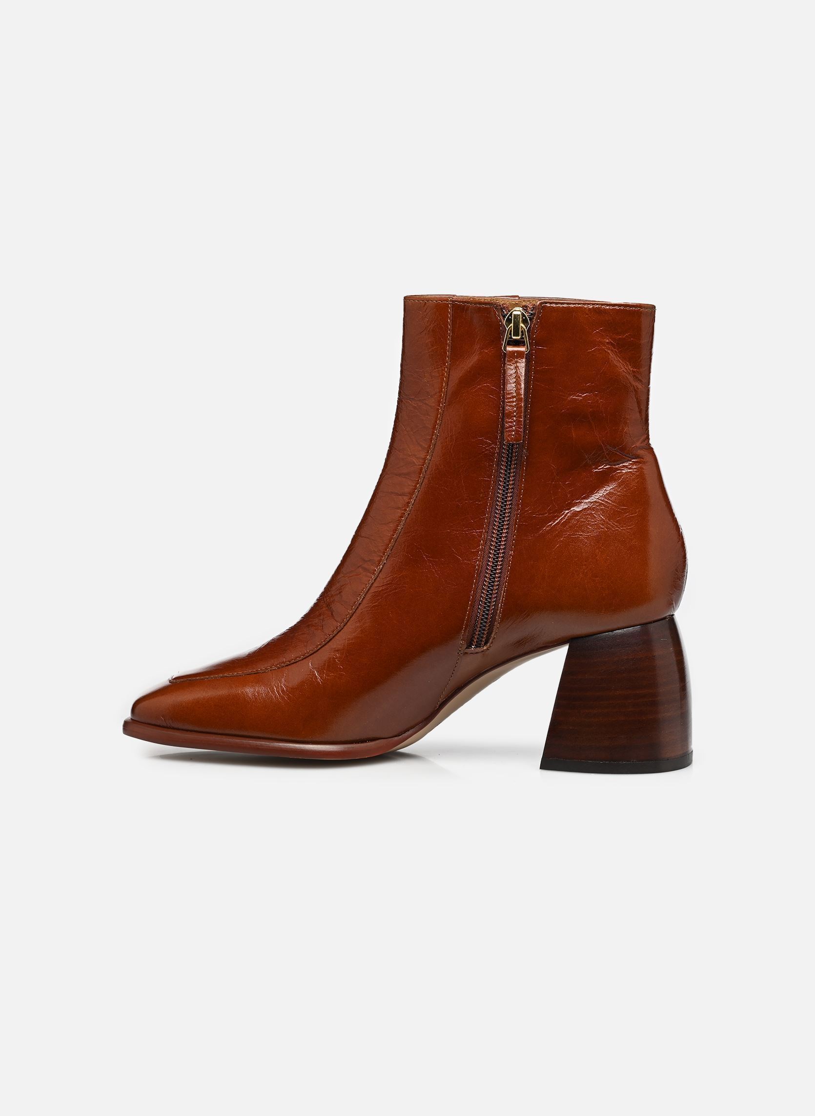 Lage enkellaarsjes TEA dames bruin Bocage Lage enkellaarsjes TEA dames bruin MARRON