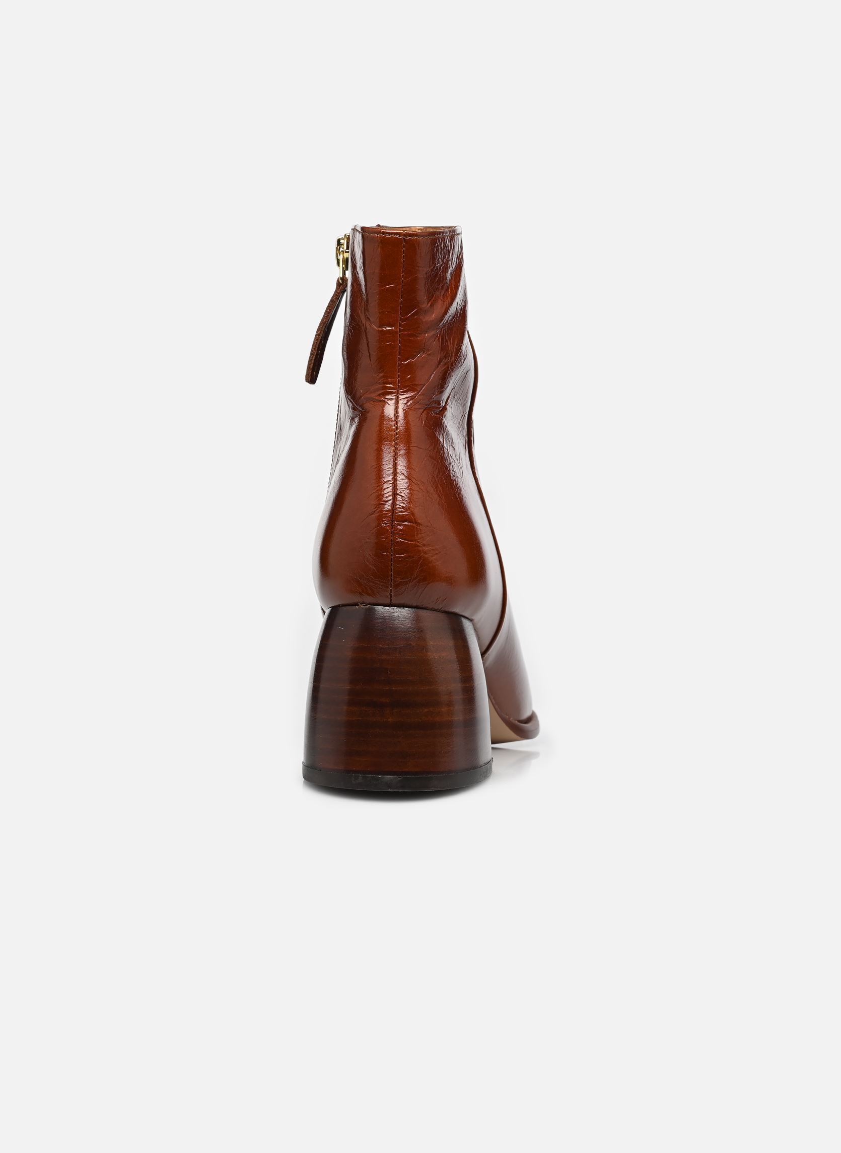 Lage enkellaarsjes TEA dames bruin Bocage Lage enkellaarsjes TEA dames bruin MARRON