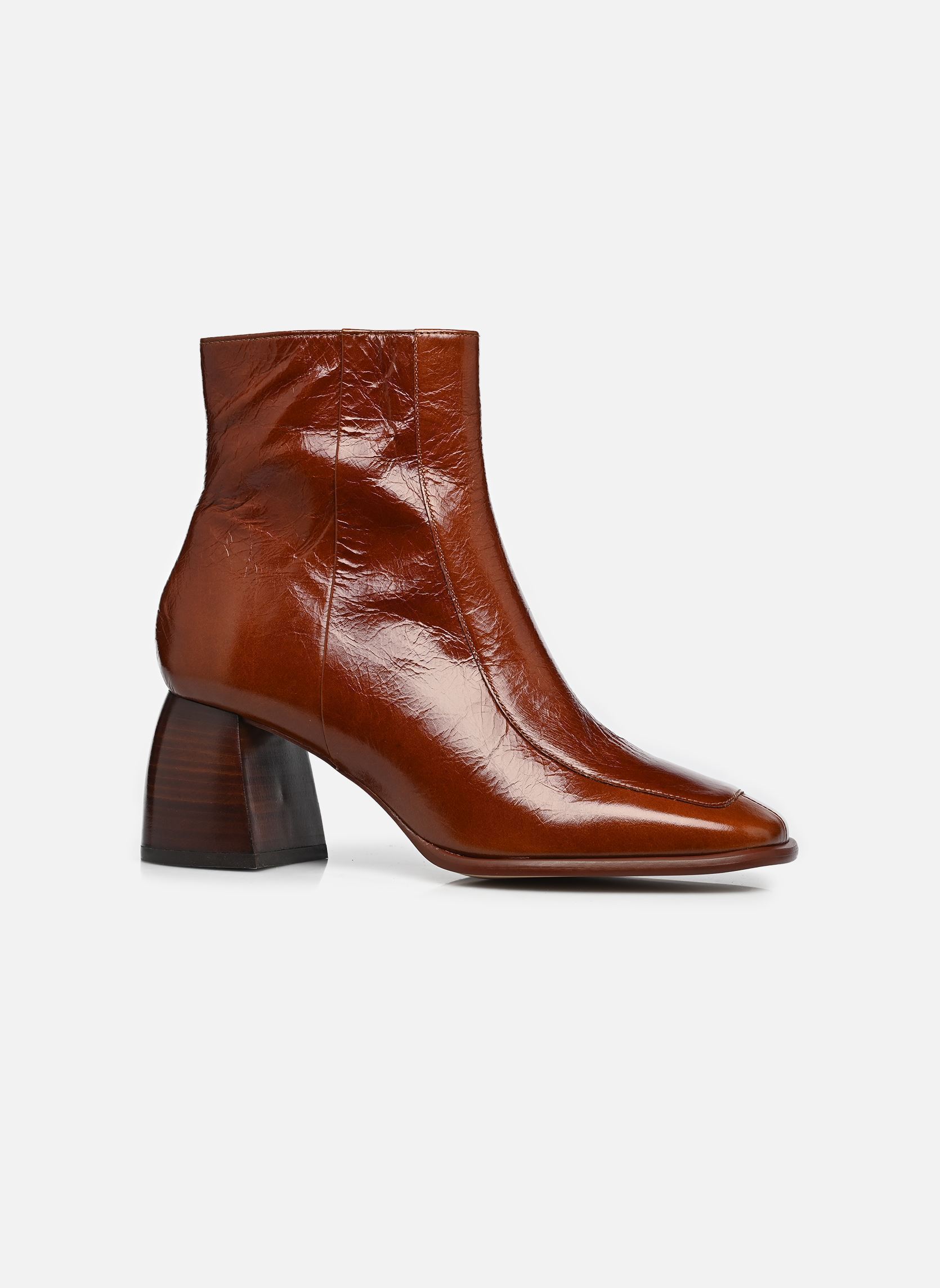 Lage enkellaarsjes TEA dames bruin Bocage Lage enkellaarsjes TEA dames bruin MARRON