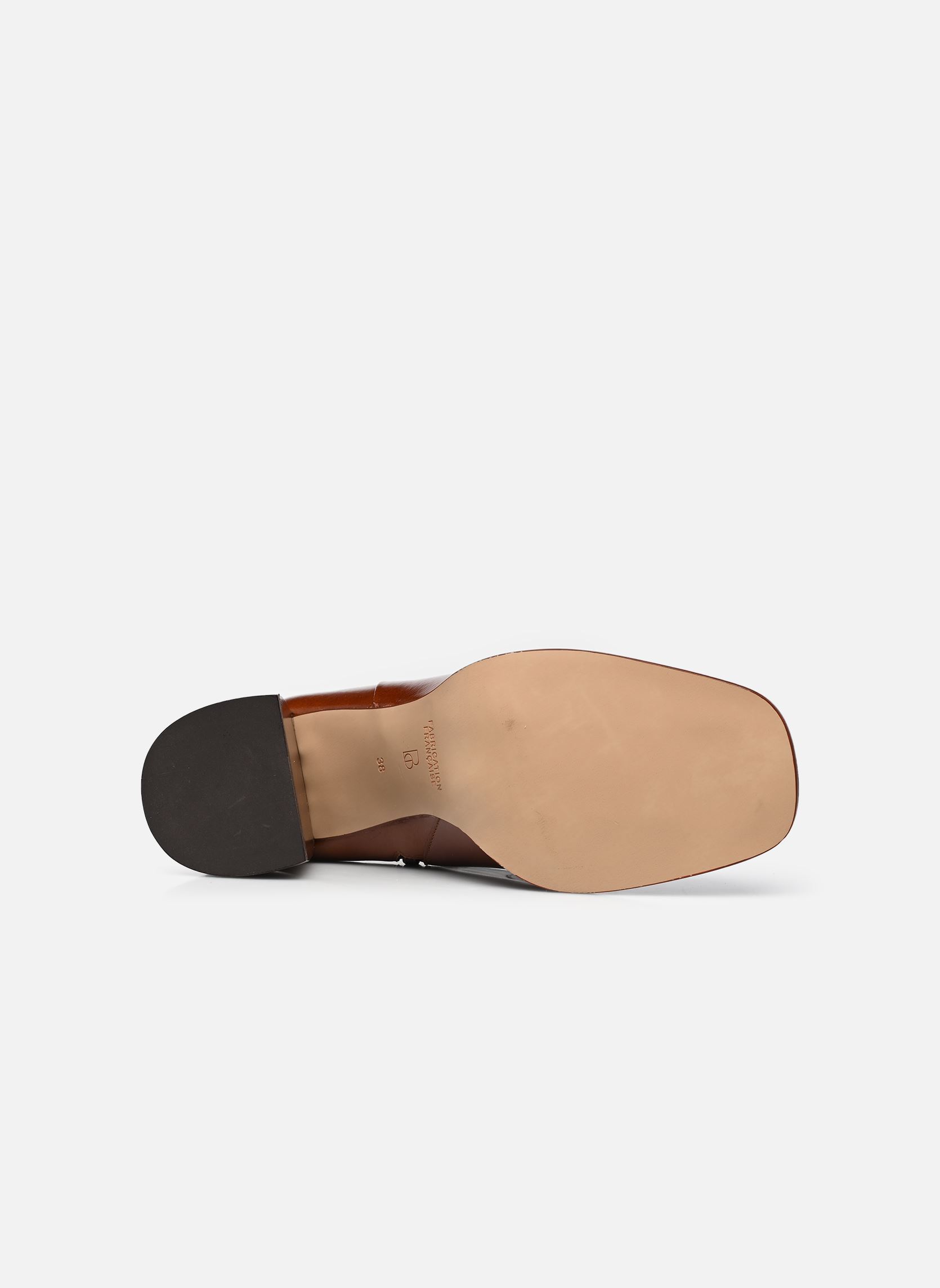 Lage enkellaarsjes TEA dames bruin Bocage Lage enkellaarsjes TEA dames bruin MARRON