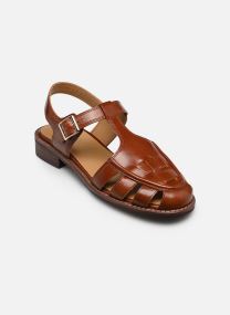 Sandales plates FILOMA femme marron