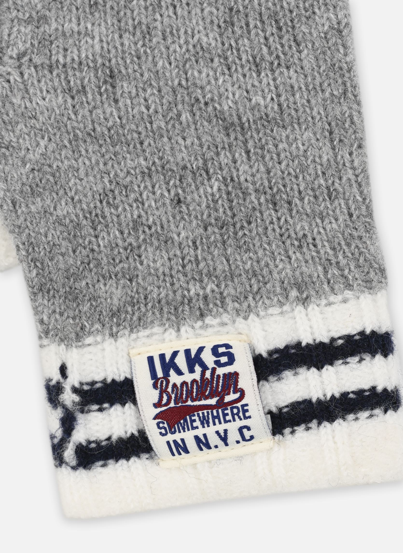 Gants XX92003 garçon gris IKKS JUNIOR Gants XX92003 garçon gris GRIS CHINÉ MOYEN