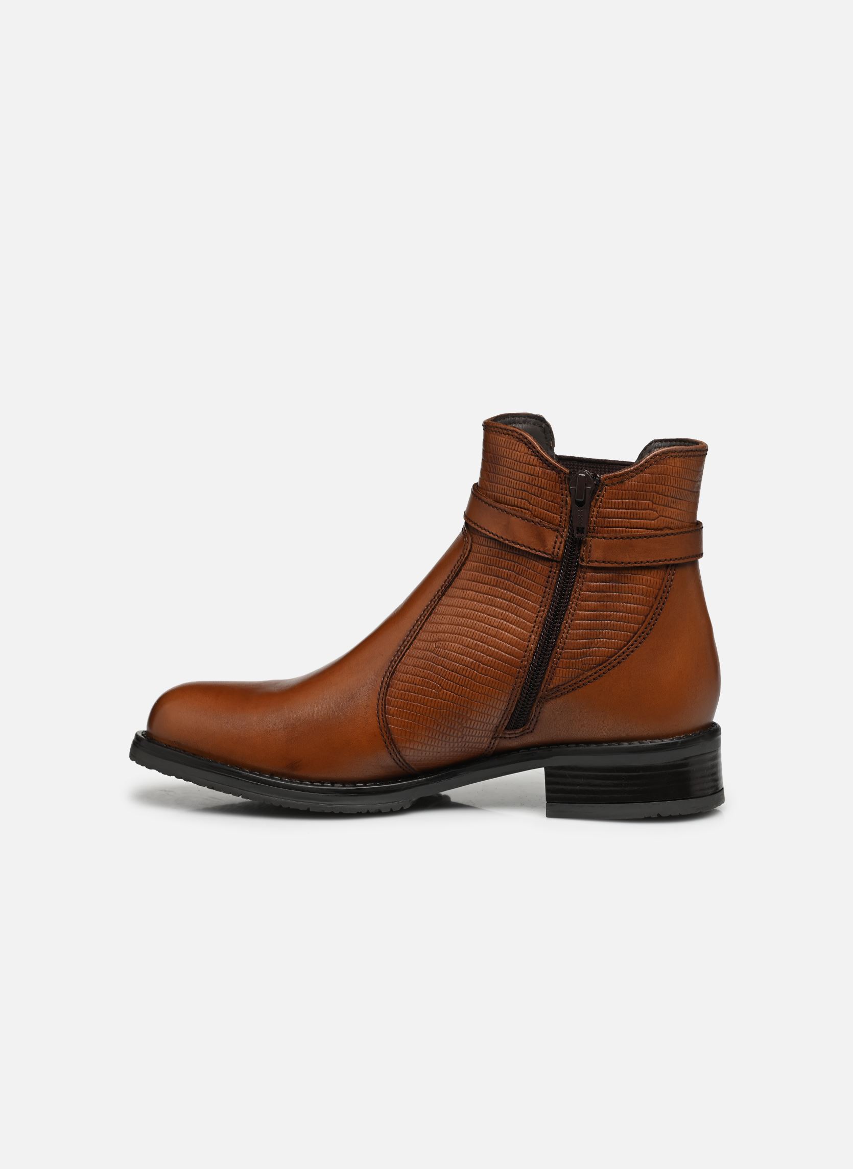 Bottines et boots Aoule femme marron Eram Bottines et boots Aoule femme marron Cognac