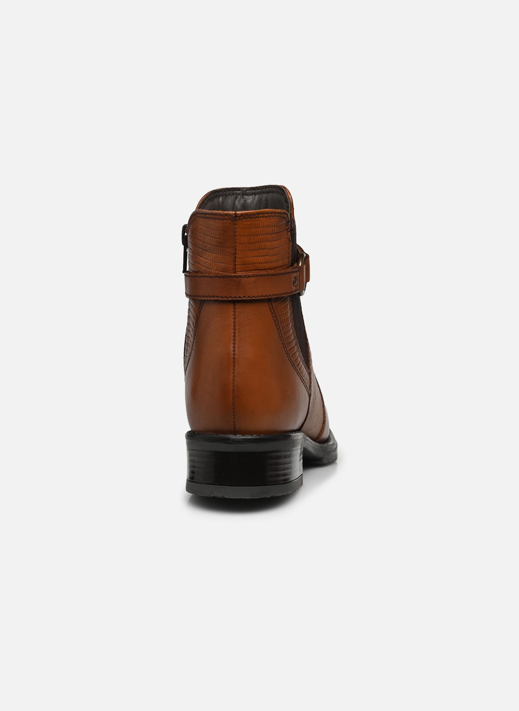 Bottines et boots Aoule femme marron Eram Bottines et boots Aoule femme marron Cognac